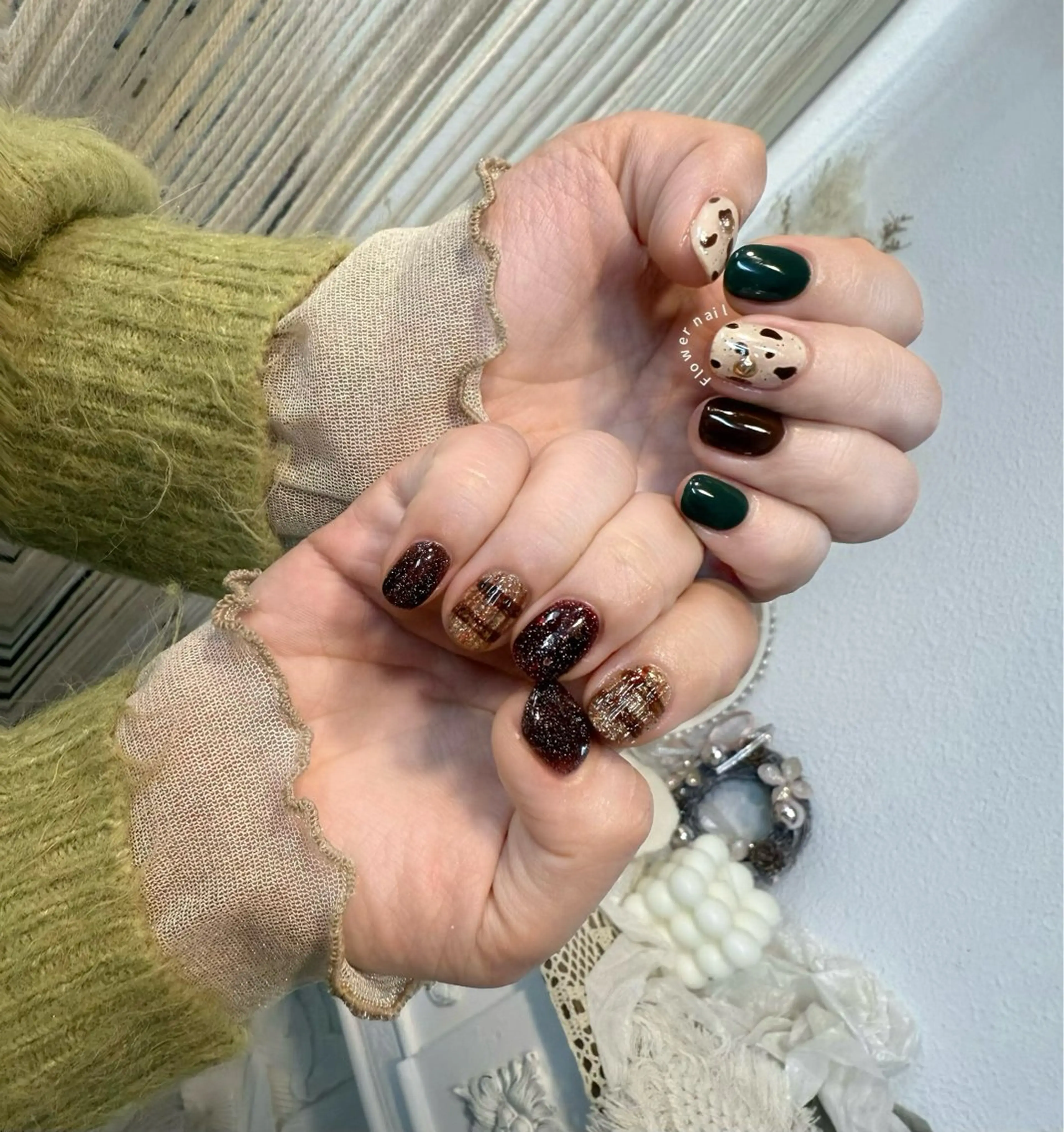 ネイル ハンドネイル Flower nailのネイルデザイン