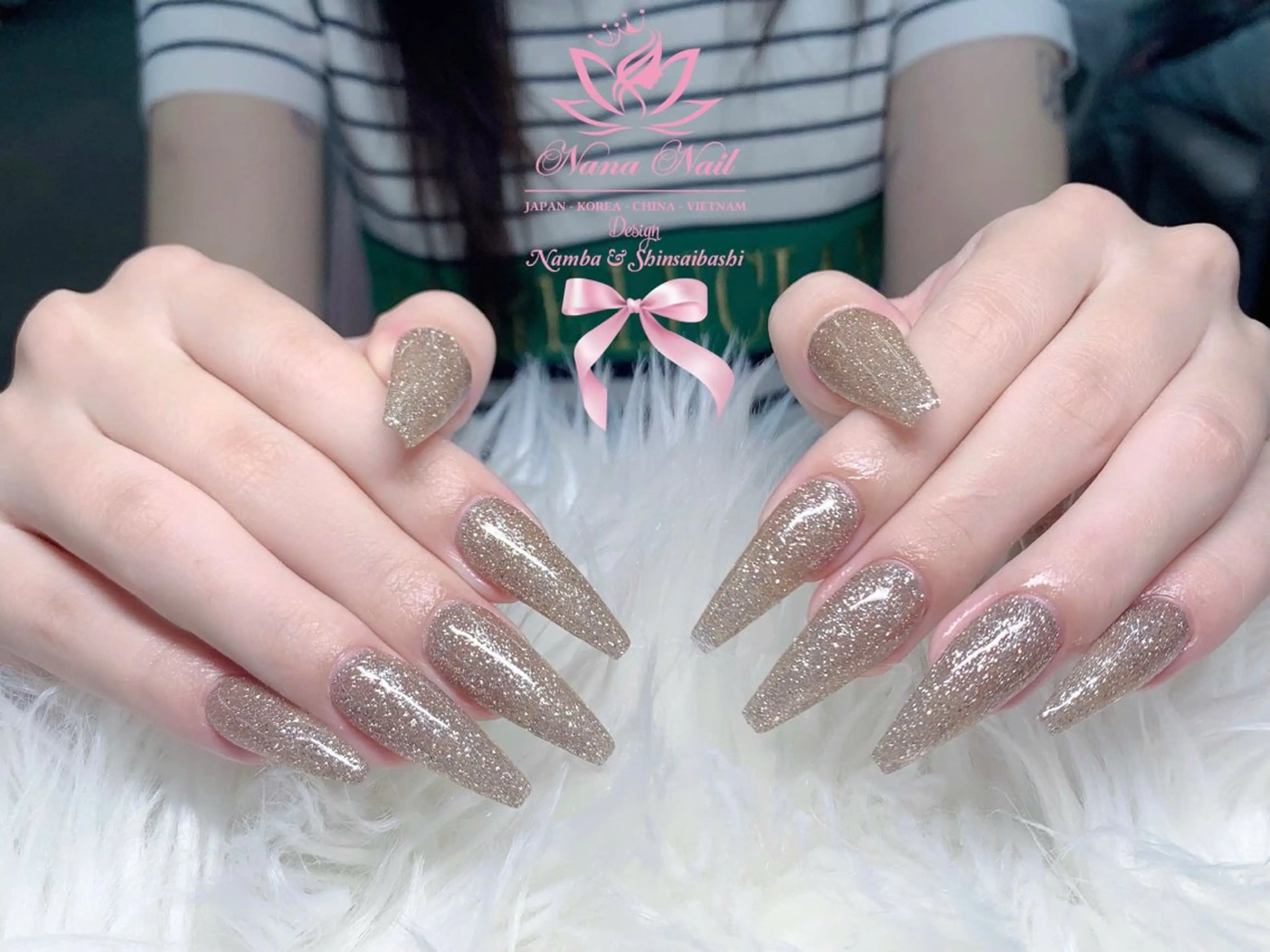 【ジェル】ワンカラー・フラッシュネイル・キラメキネイル◆¥8500→¥6950オフ無料の写真