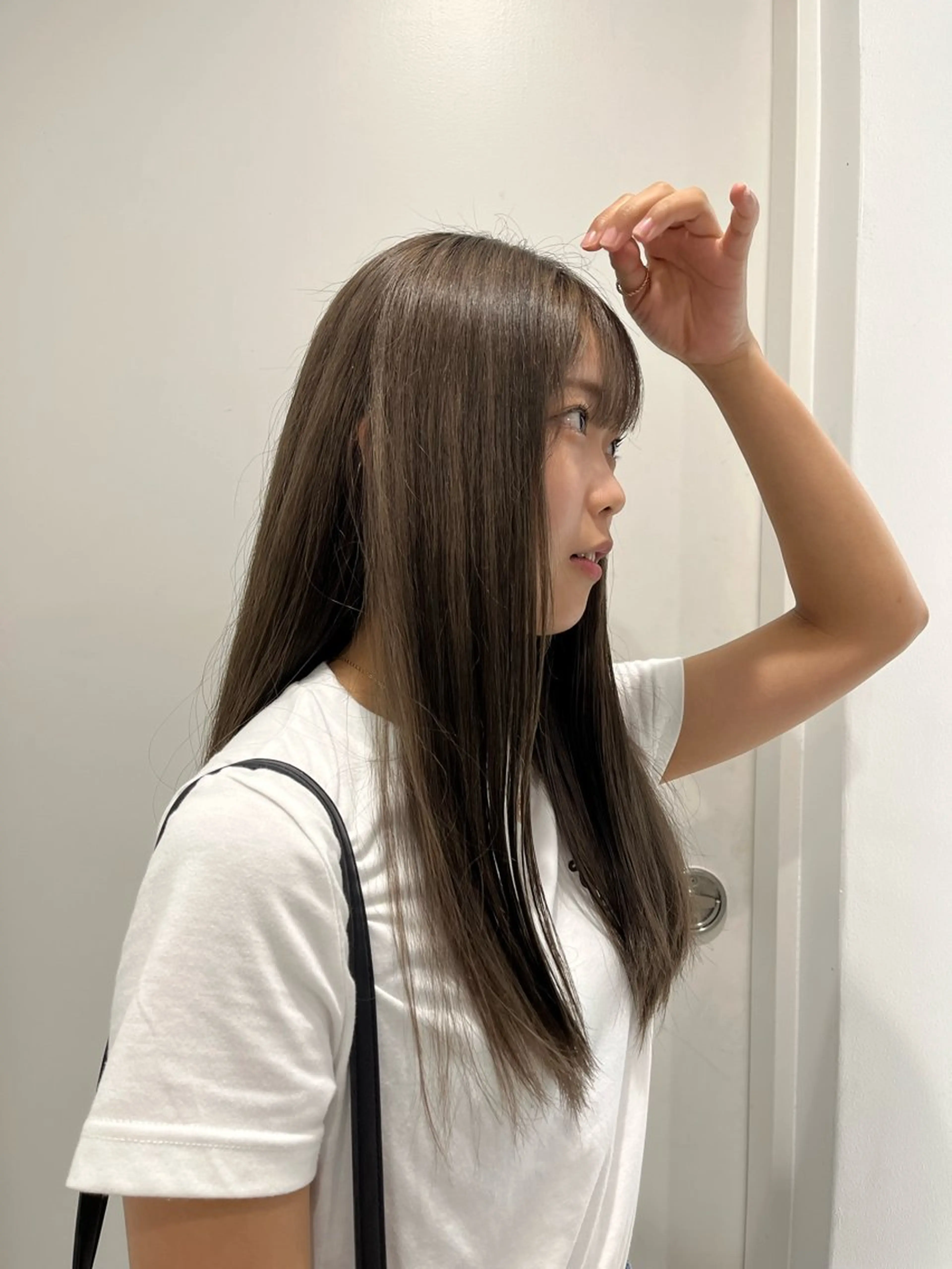 ロング カラー 縮毛矯正/ハイトーン /パーマ/せき🧸のヘアスタイル