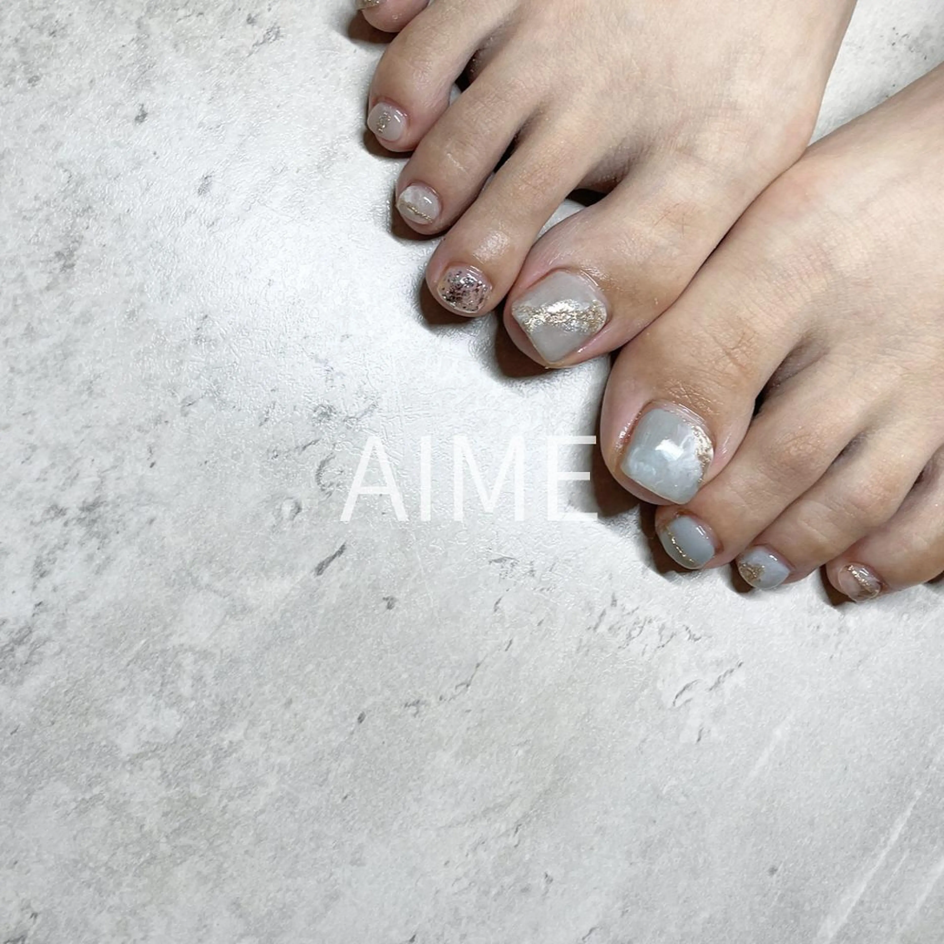ネイル フットネイル AIME （momo）のネイルデザイン