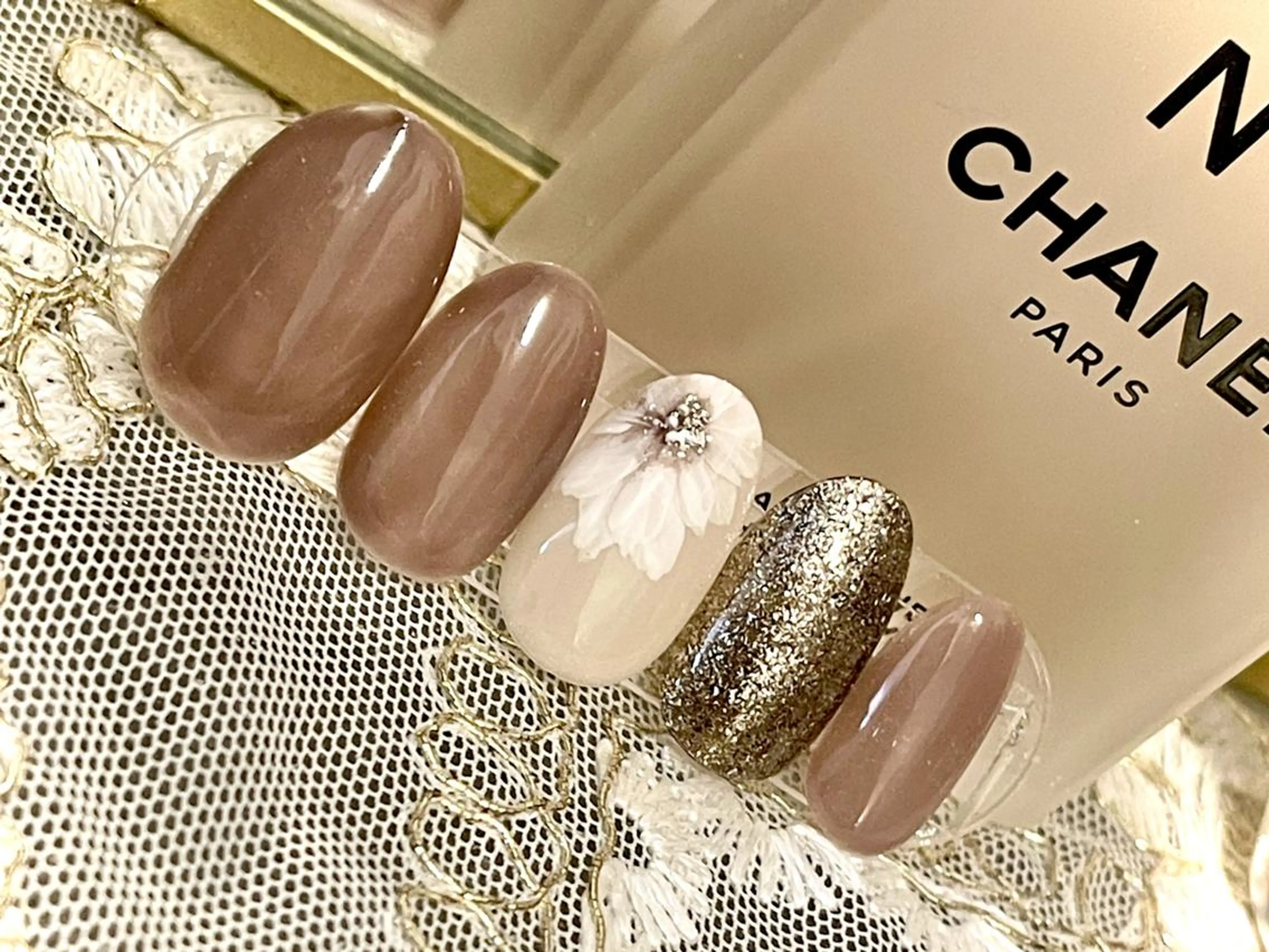 ネイル ハンドネイル 黒川 舞のネイルデザイン