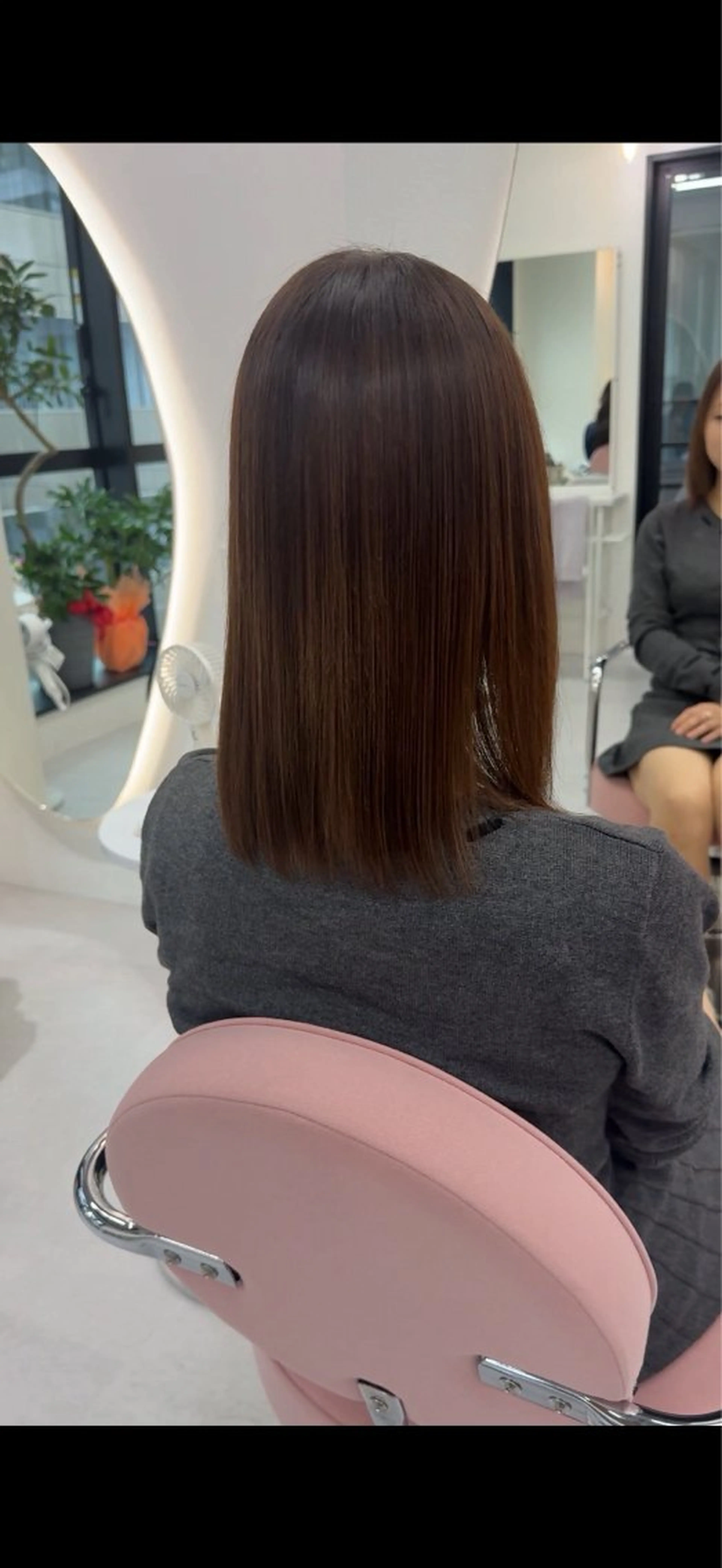 セミロング 縮毛矯正 縮毛矯正 トリートメント 🍬カラー特化🍬 Kirari🪄のヘアスタイル