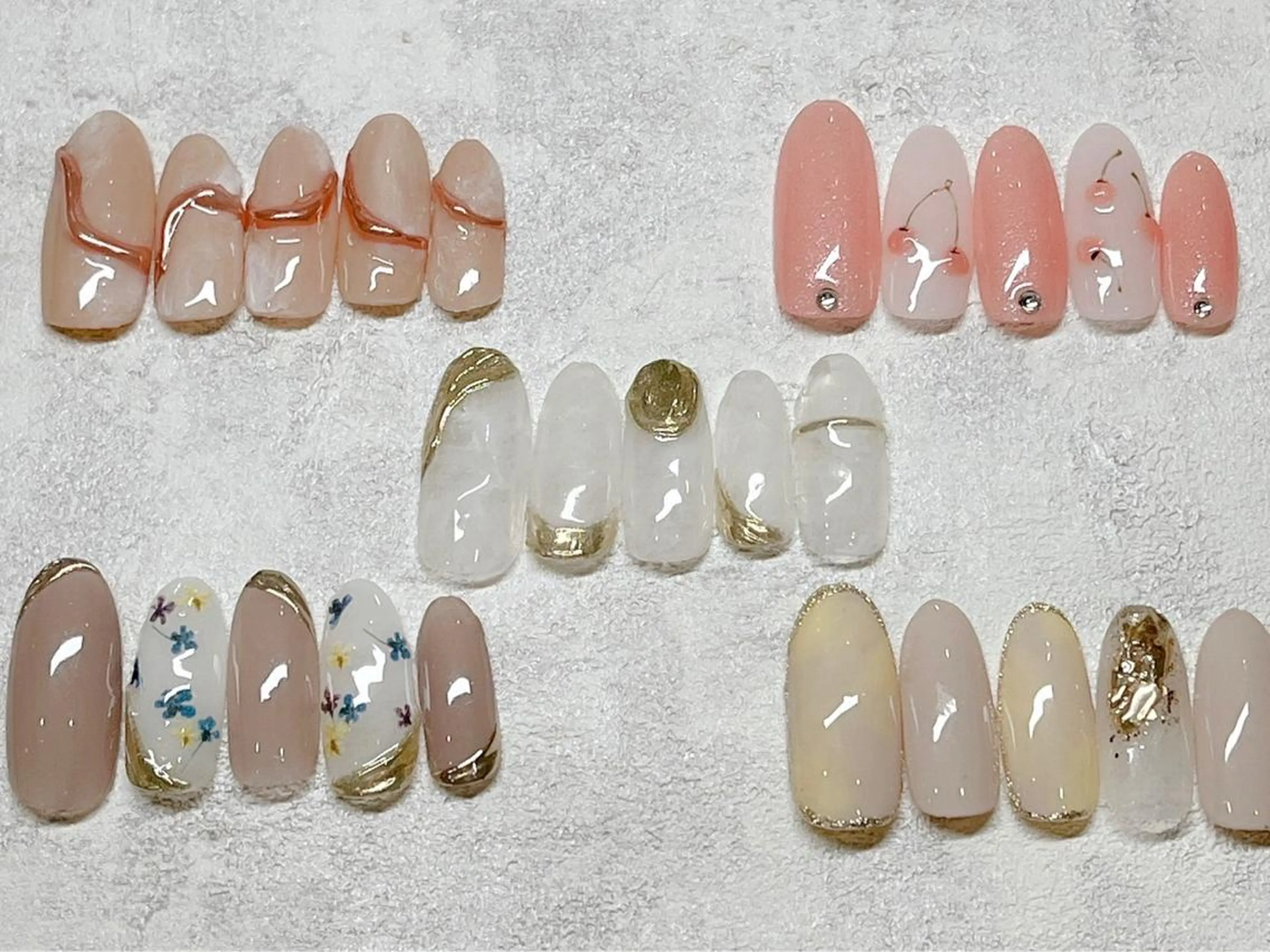 ネイル ジェルネイル ハンドネイル 浅野 志帆のネイルデザイン