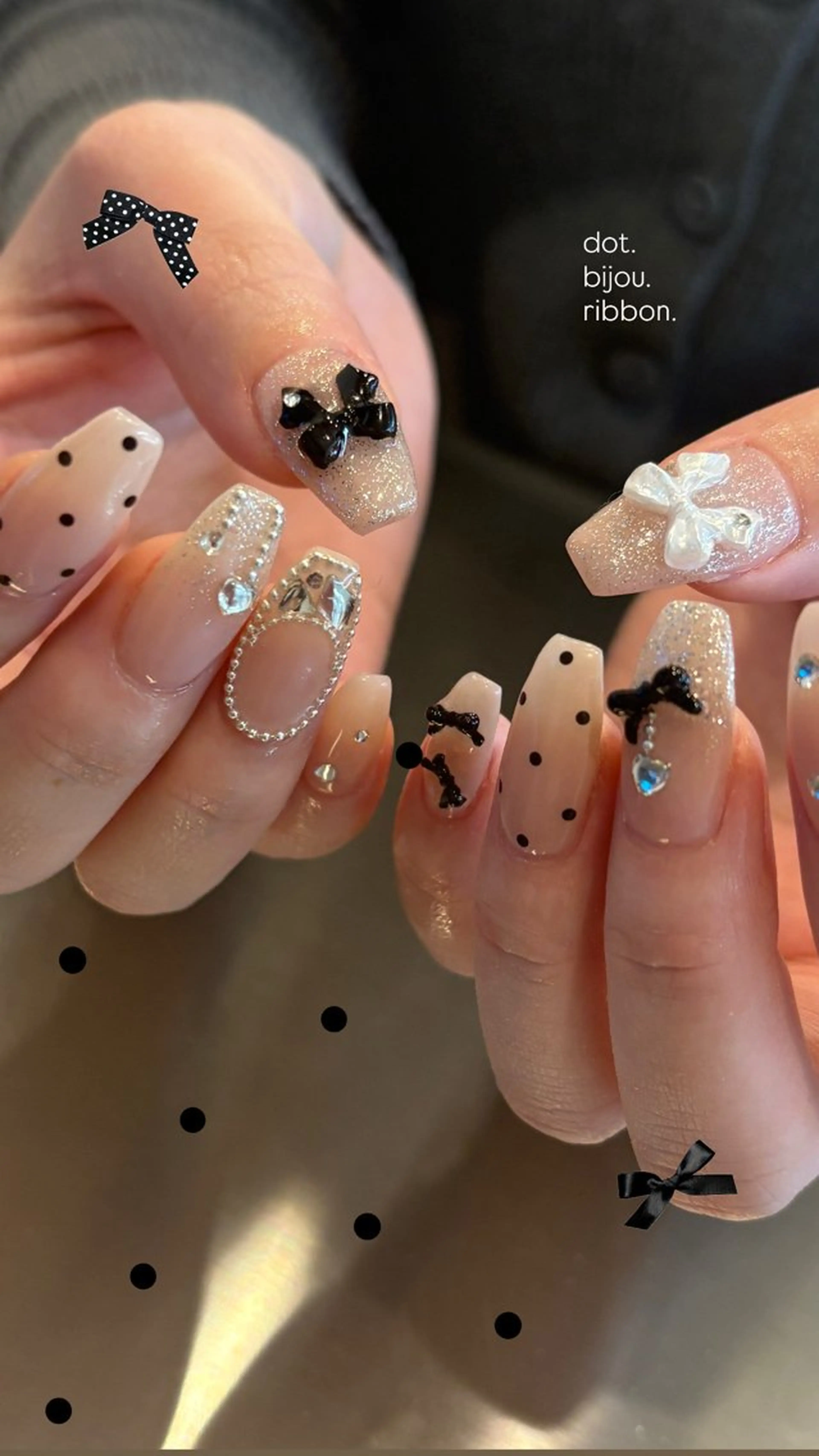 ネイル ロングネイル mute. amiのネイルデザイン