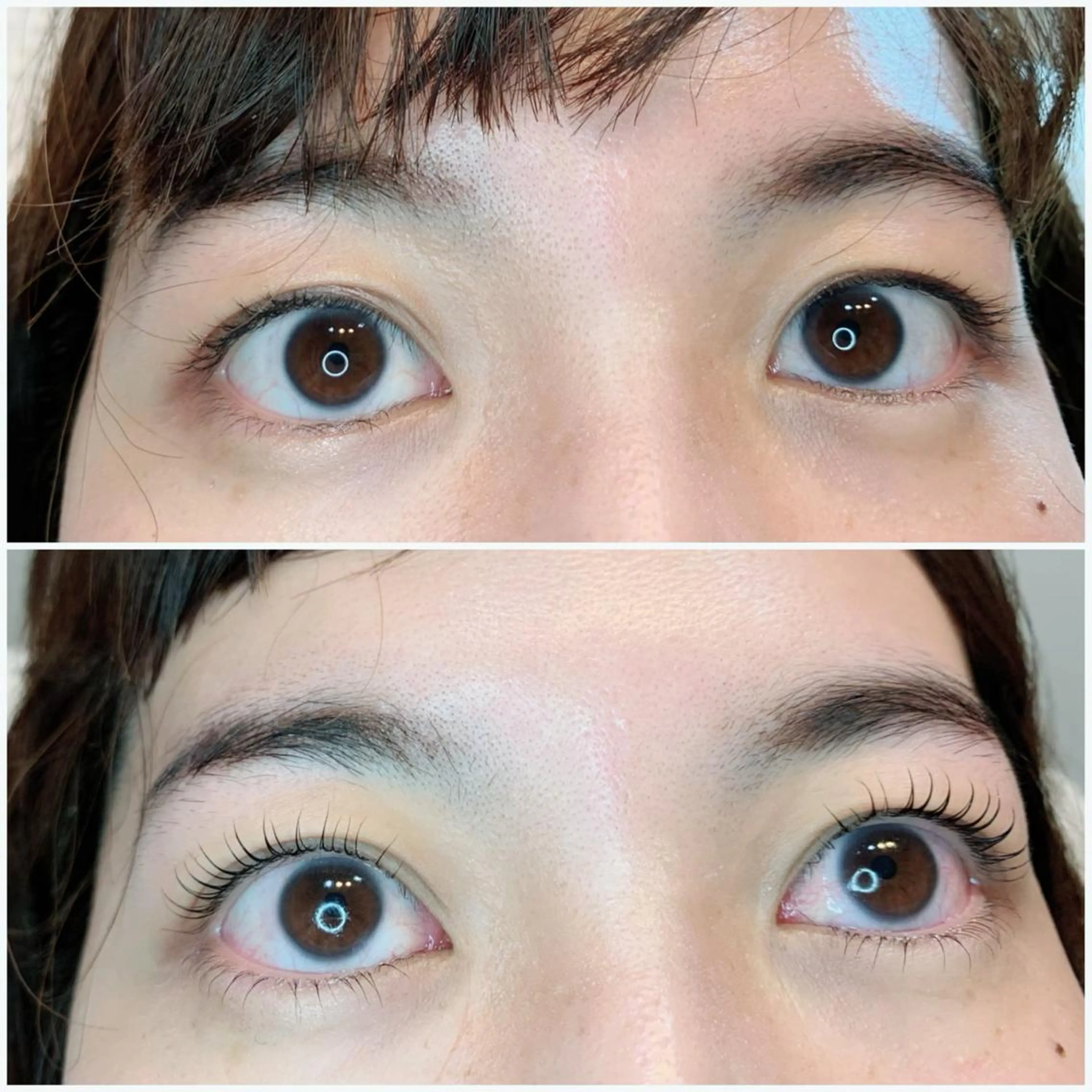 マツエク・マツパ 下まつげエクステ 一重×まつ毛パーマ Briicil ブリーシルのマツエク・マツパデザイン