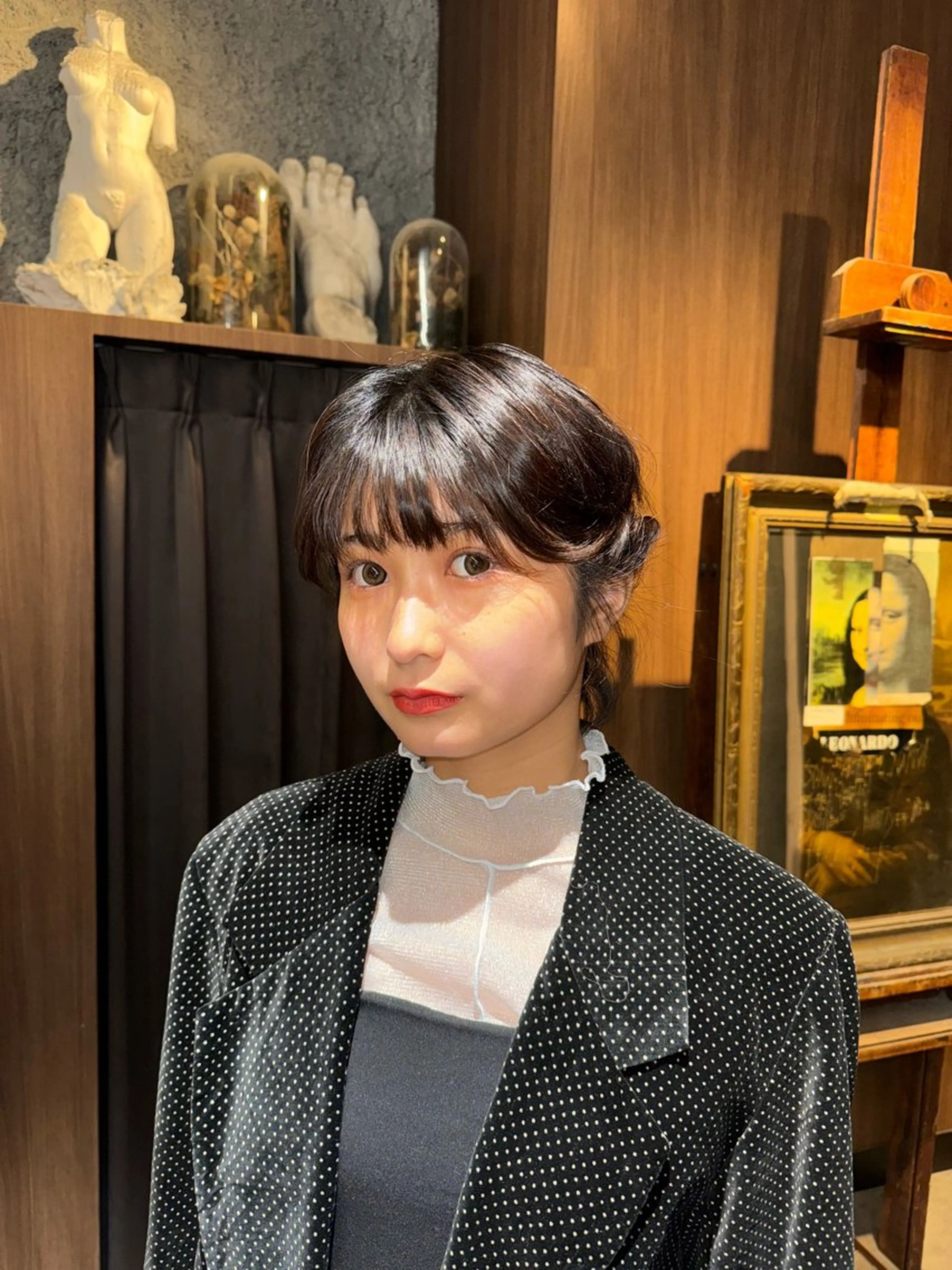 ミディアム 暖色カラー Ryokaのヘアスタイル
