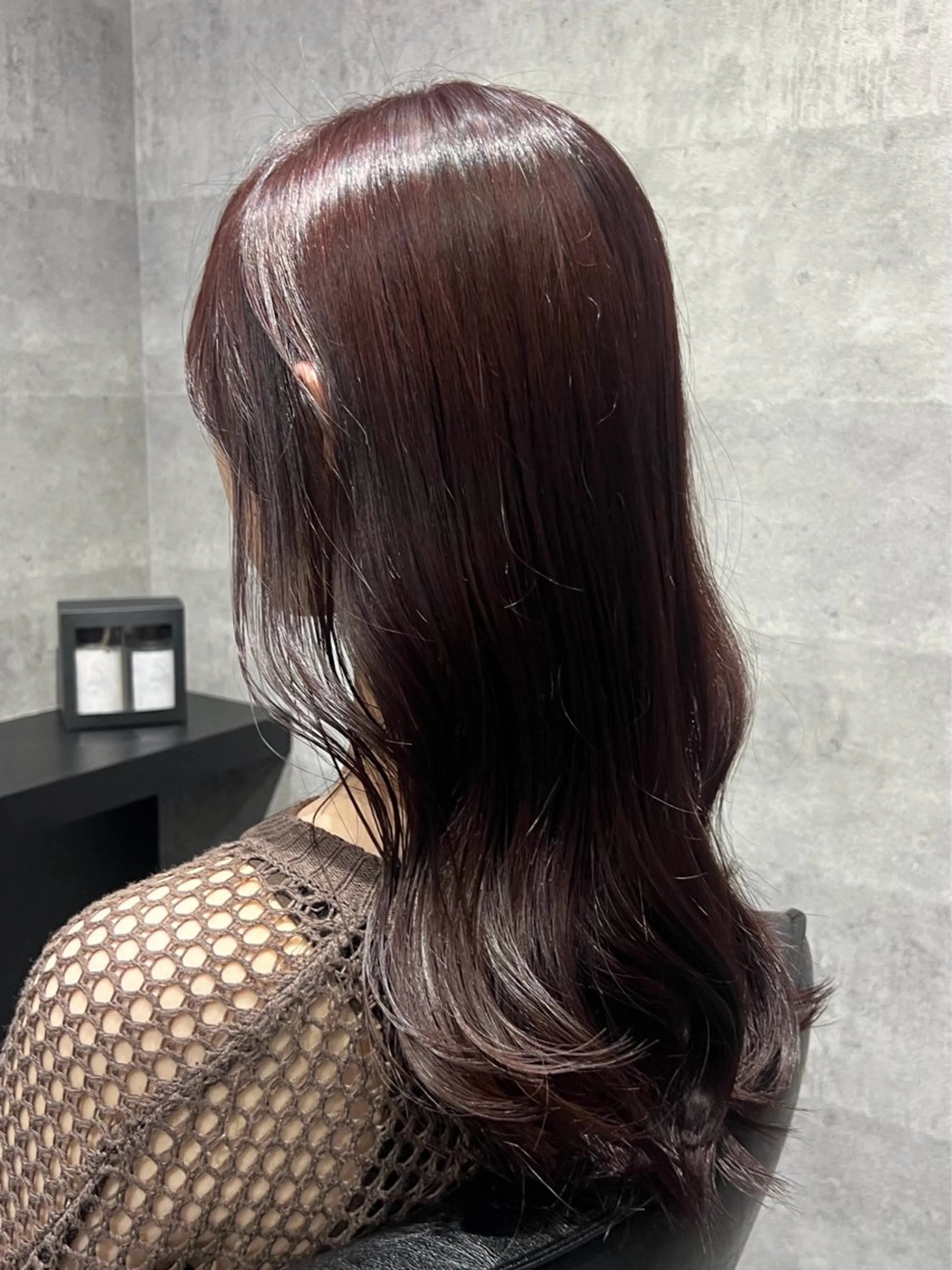 ロング 柔らかい透明感カラー 髪質改善/神戸のヘアスタイル