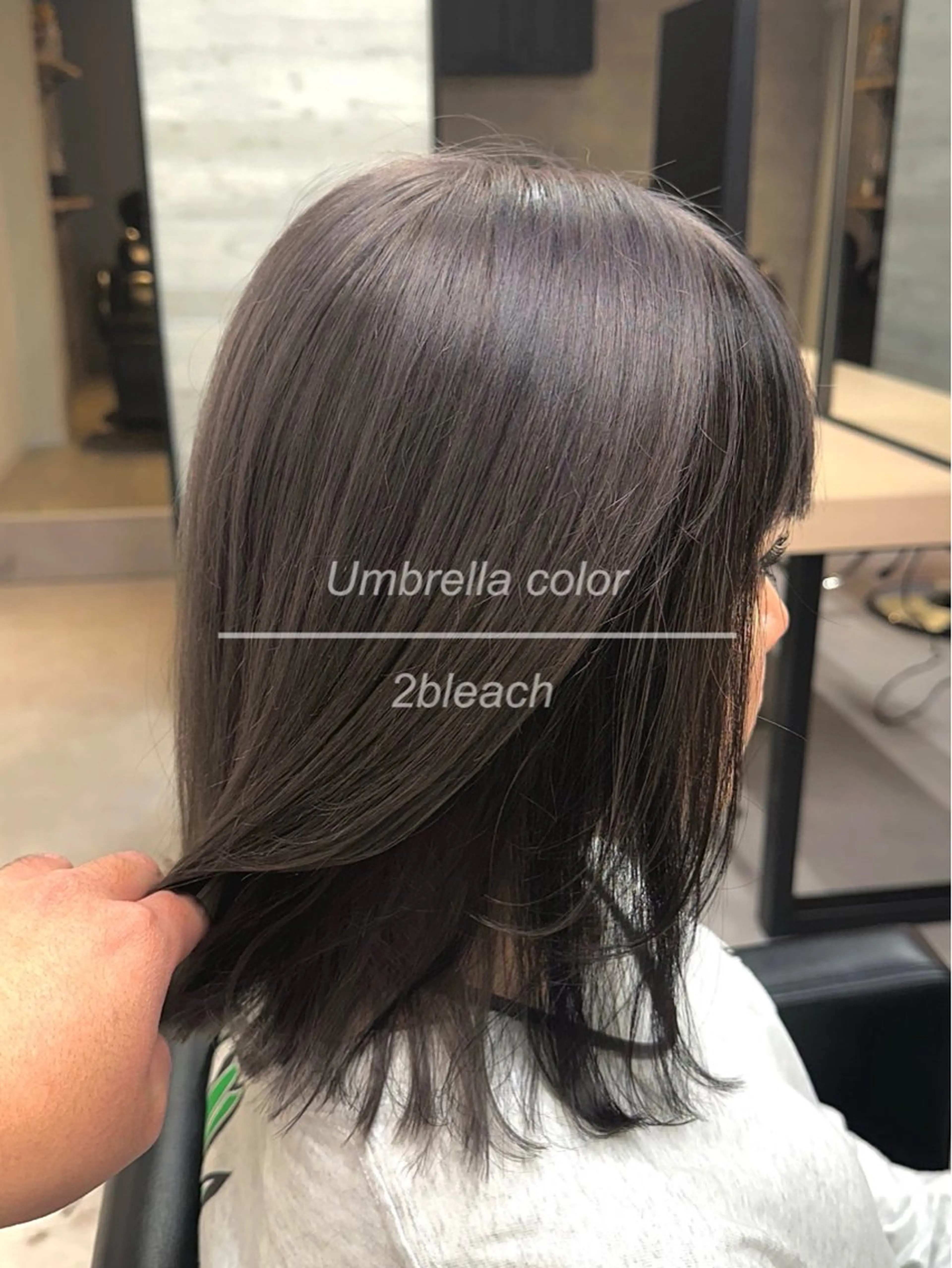 ミディアム カラー カット ヘアカラー トリートメント 🪞個室サロン/韓国 艶髪/keito🪞のヘアスタイル