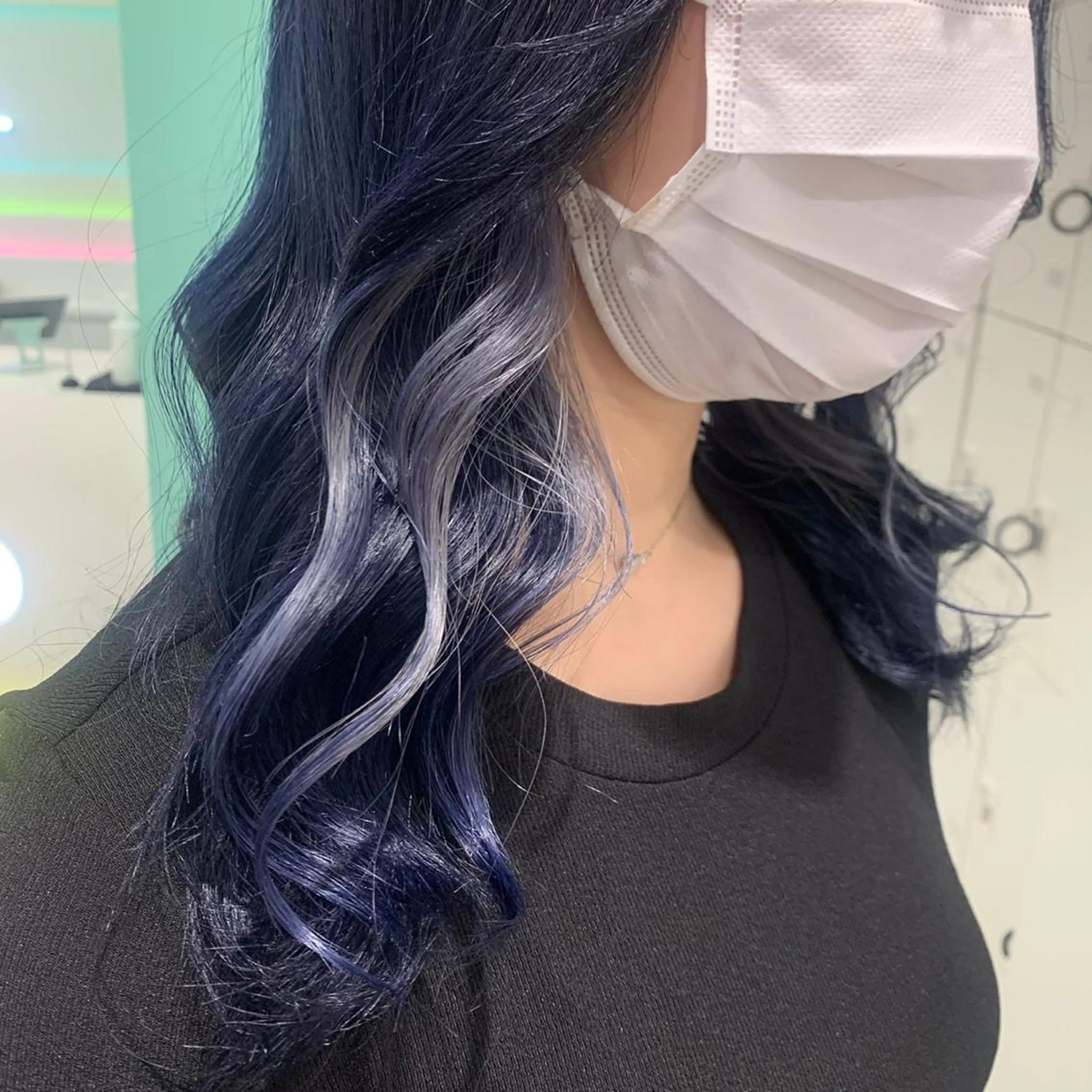 カラー イヤリングカラー インナーカラー alicetokyo 🦋宮葉🦋のマツエク・マツパデザイン