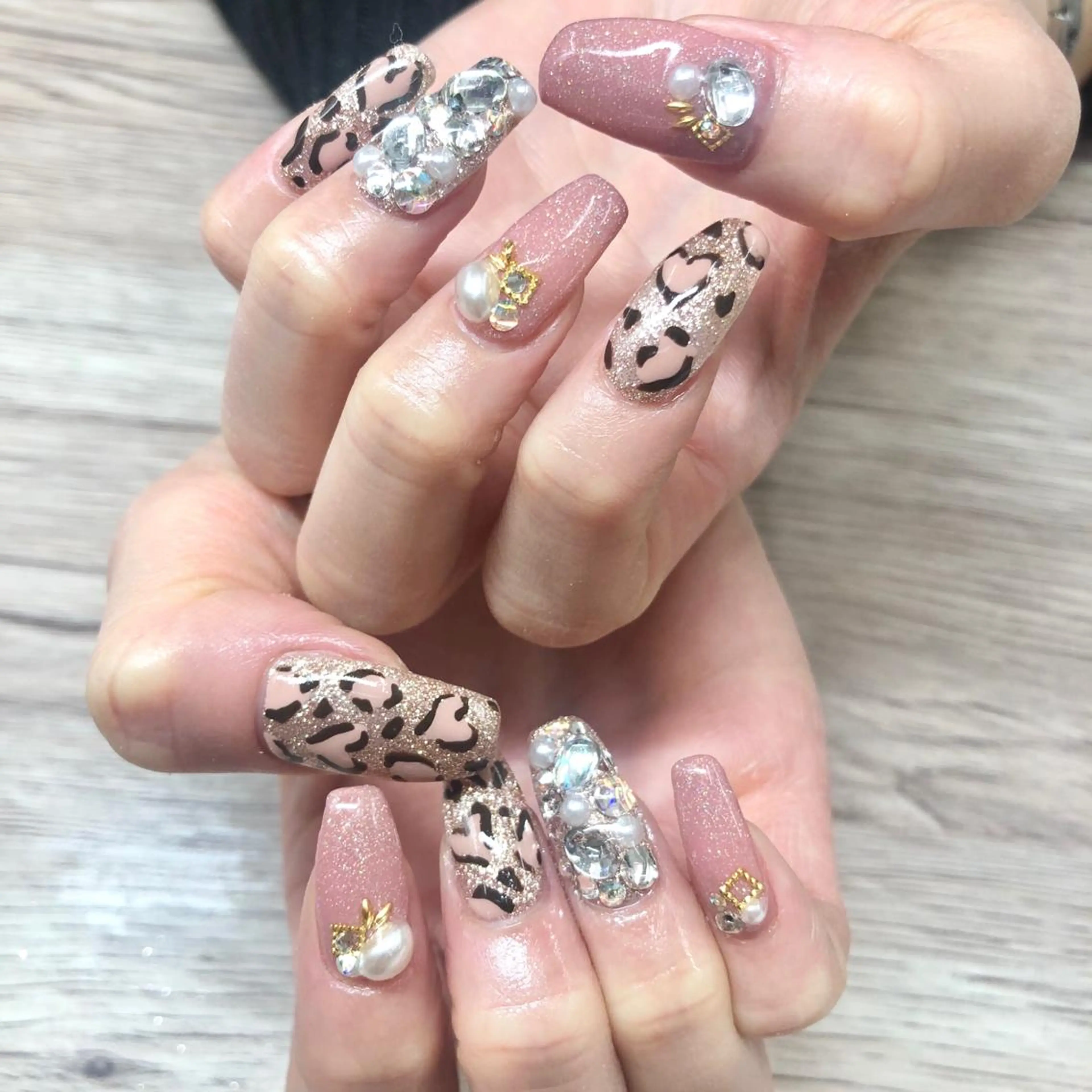 ネイル ハート 🎀AYAKO 🎀中韓ネイルのネイルデザイン