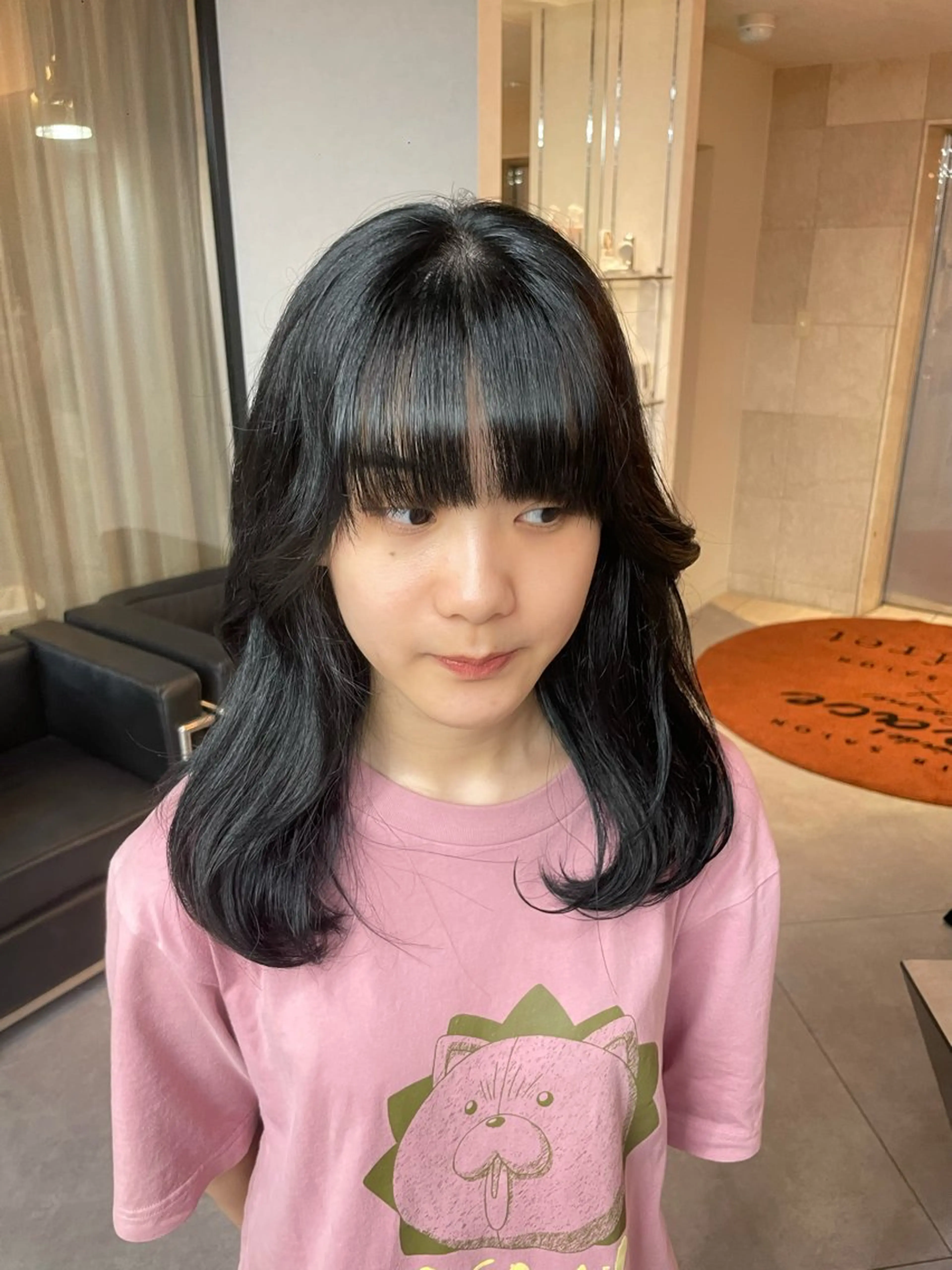 ミディアム カラー ハイトーン/メンズ/ デザイン/梅田/ミユのヘアスタイル