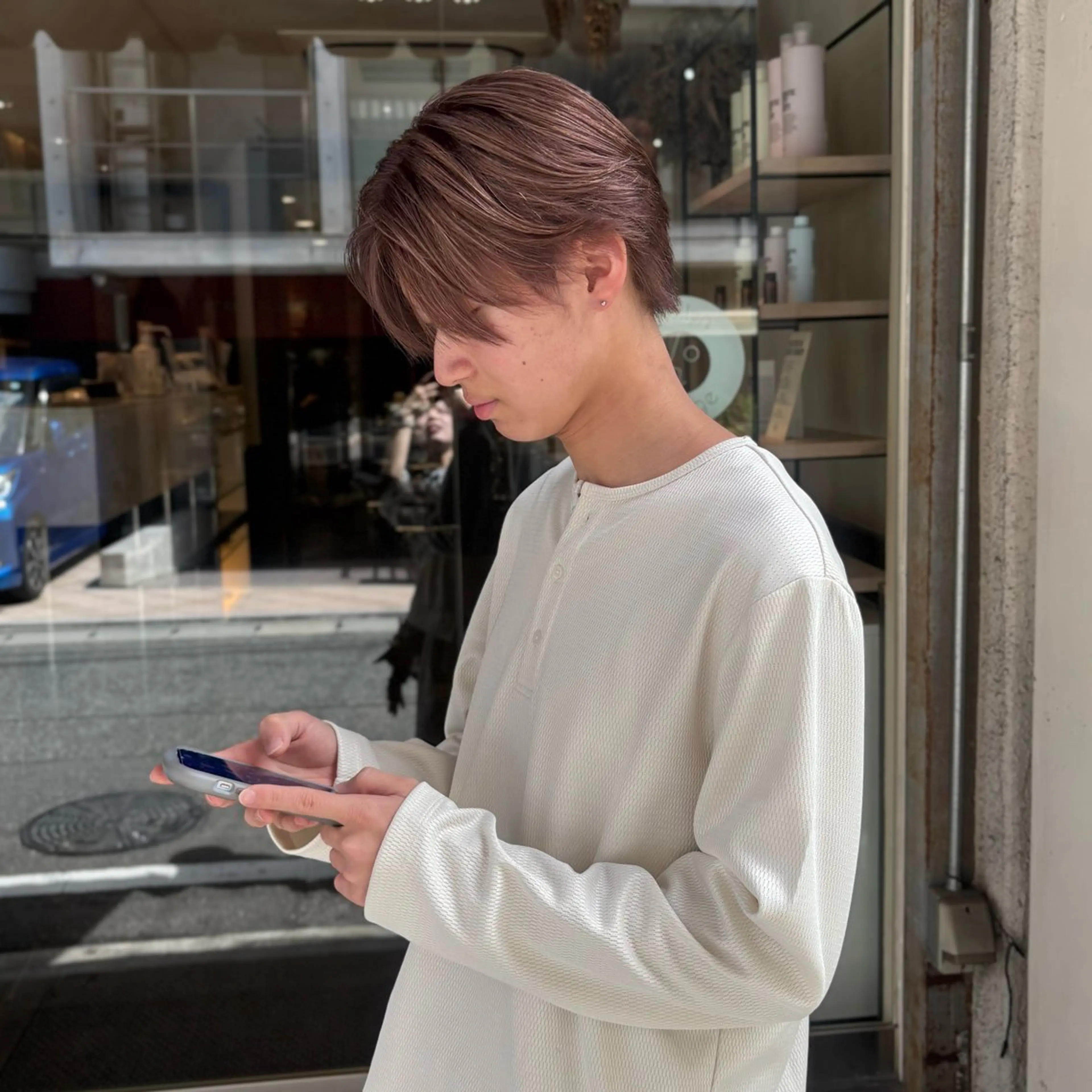 【🫧ミニモ学割🫧】カット+Wカラー+サプリトリートメントの写真