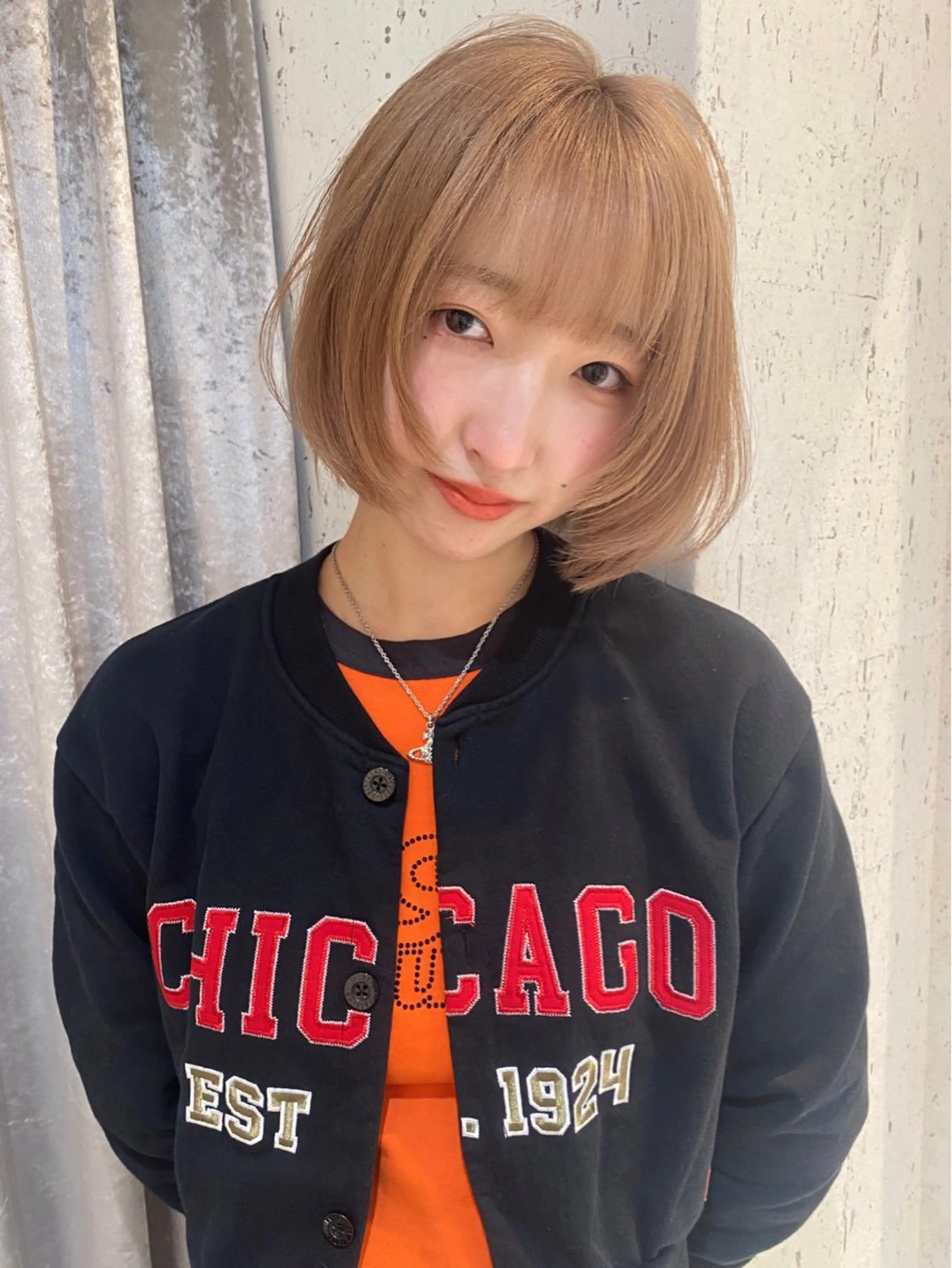 ショート カラー カット ヘアカラー トリートメント mai / linoah˚✧のヘアスタイル