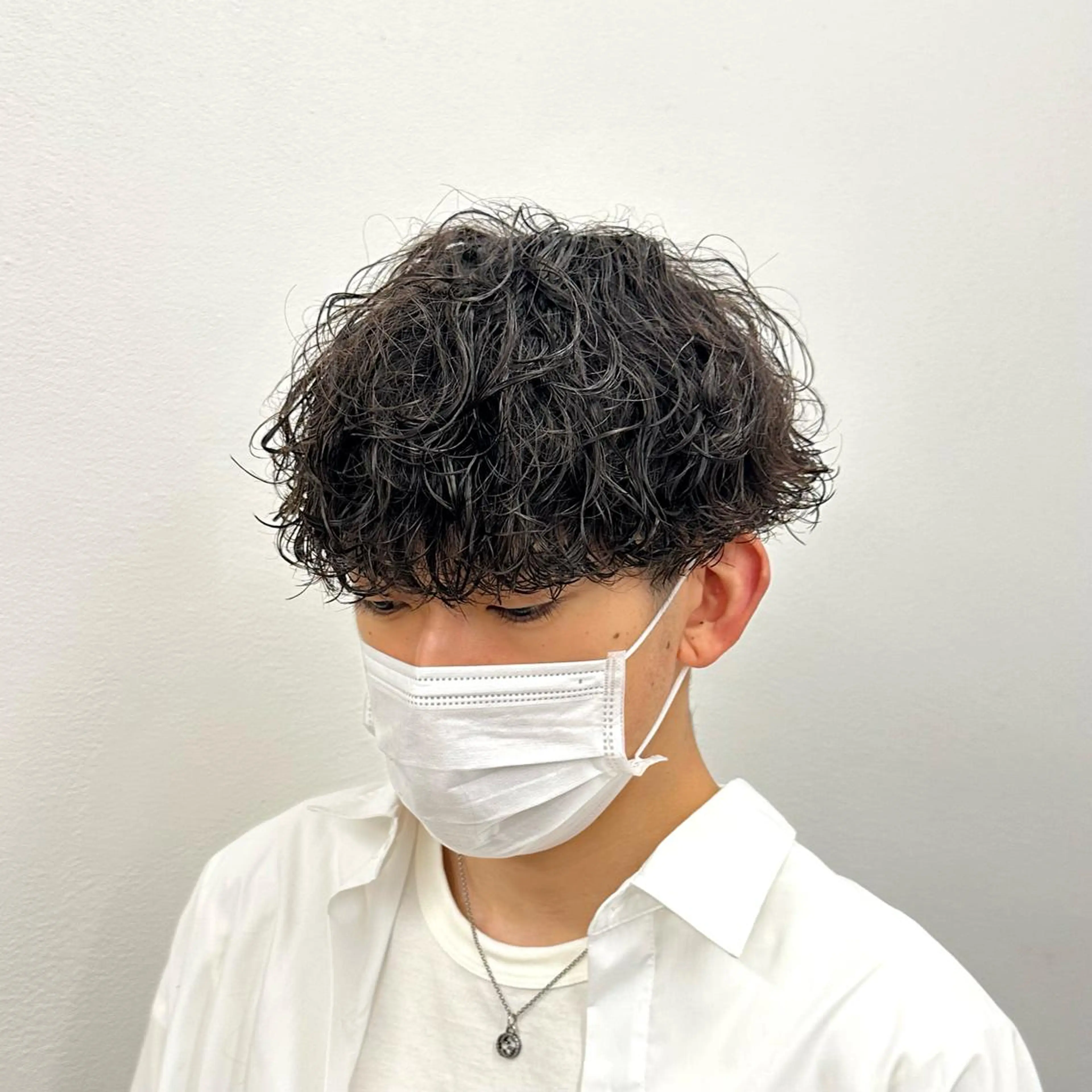 ショート パーマ メンズ メンズパーマ カット パーマ ✂︎メンズパーマ✂︎ 伊藤秀真のヘアスタイル