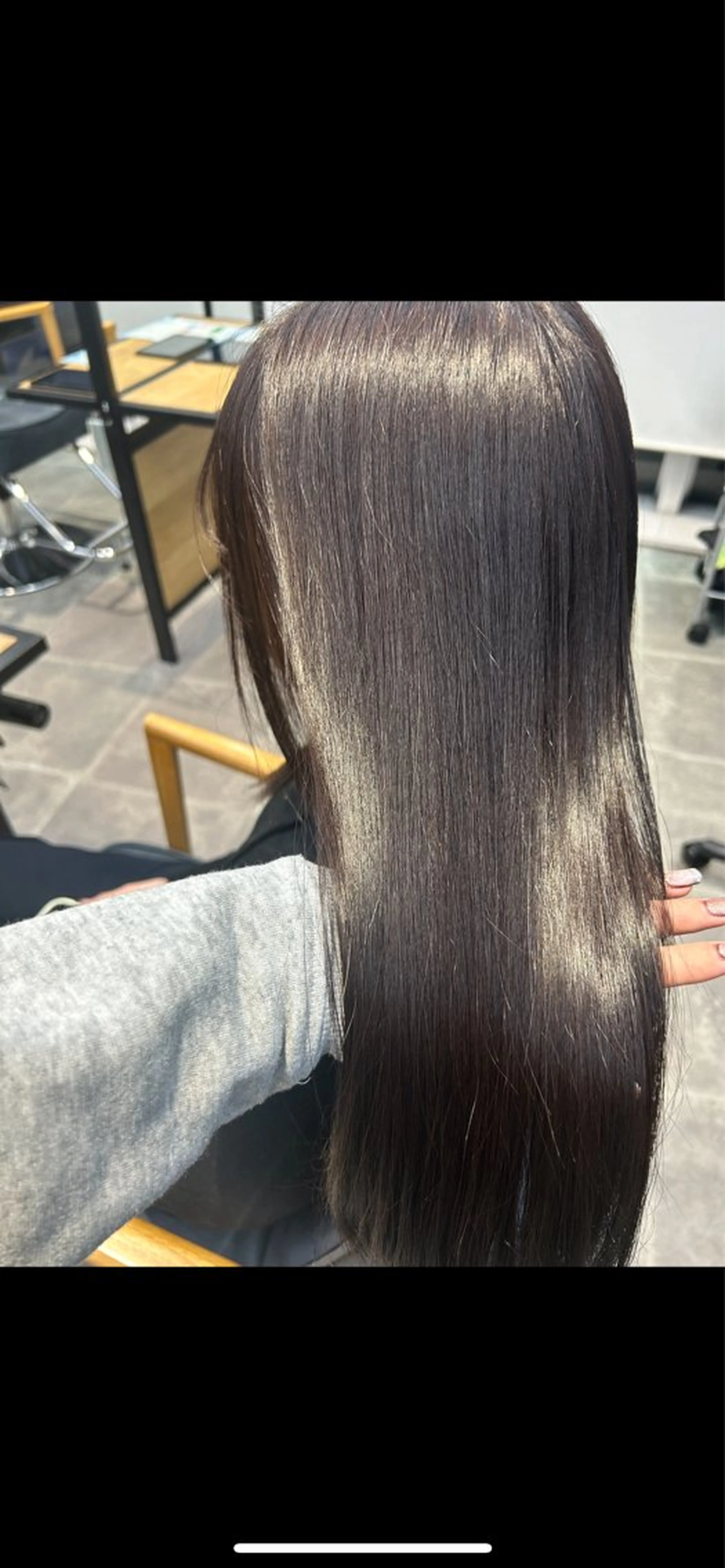 ロング カラー ヘアカラー トリートメント newi梅田🫧韓国 ヘア🫧sakiのヘアスタイル