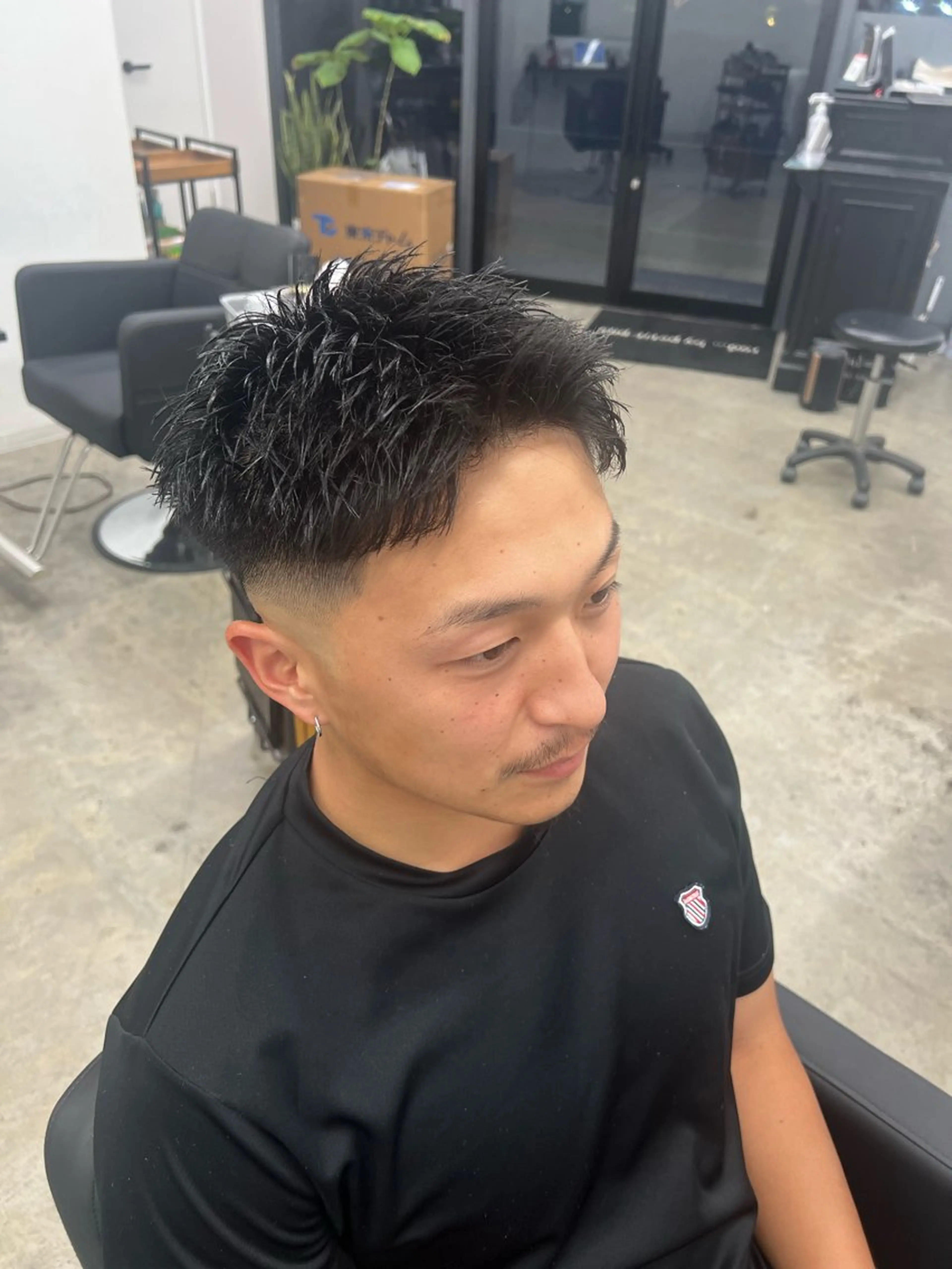 ショート メンズ フェードカット カット メンズ特化美容師 井上大輔のヘアスタイル