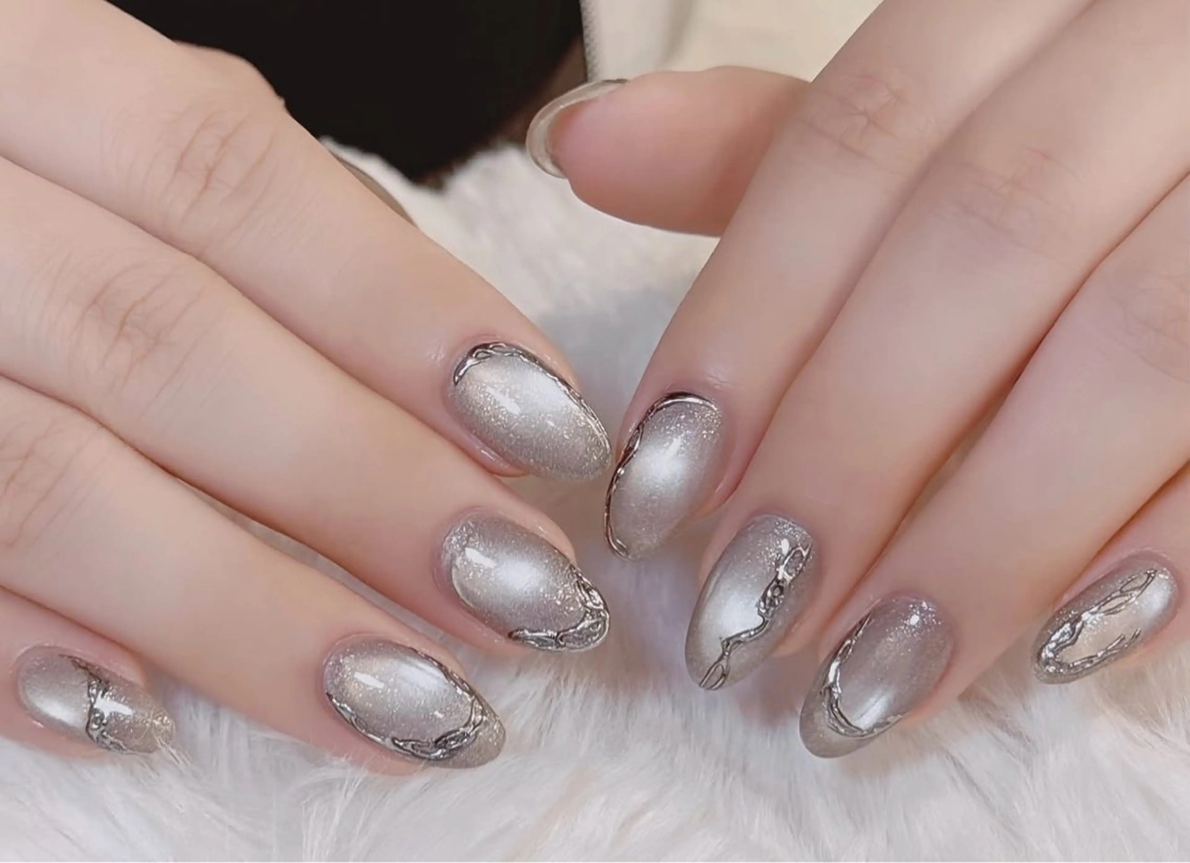 ネイル 韓国ネイル 持ち込み ニュアンスネイル ネイルチップ ハンドネイル TABI ANA.CHUOのネイルデザイン