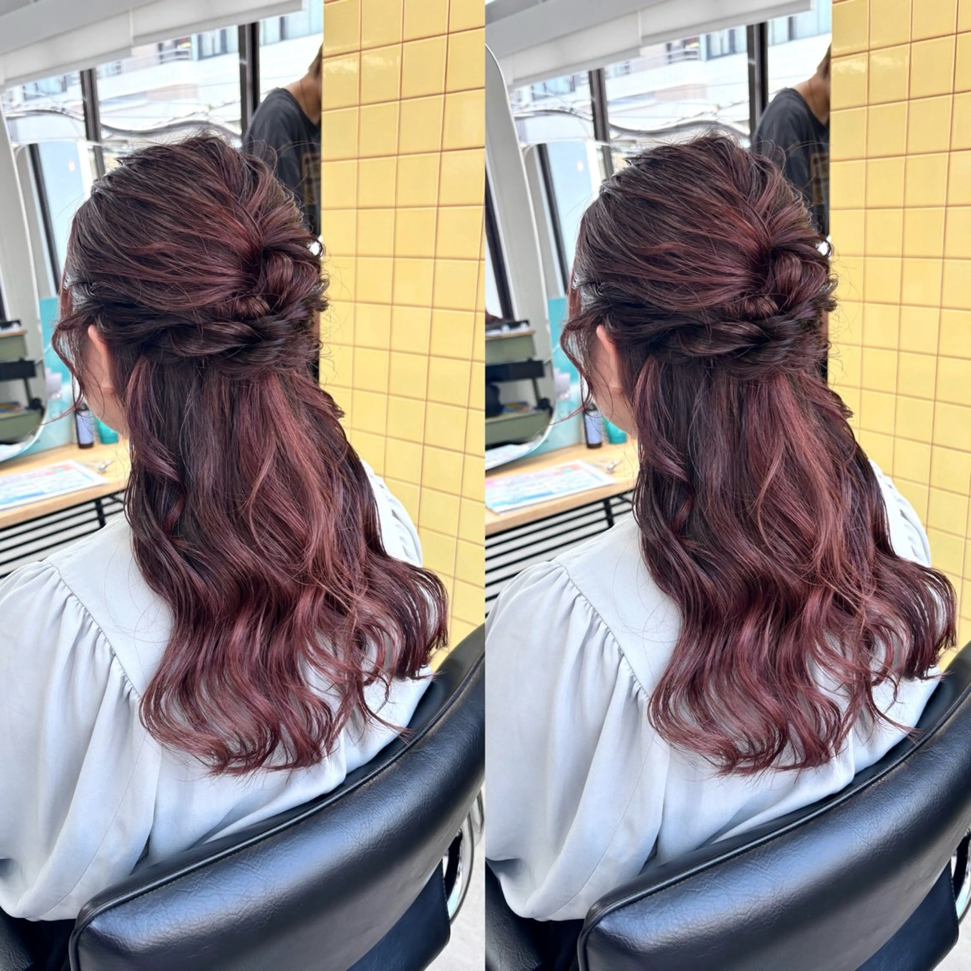 ロング カラー 🎀【透明感カラー 縮毛矯正】さえ🎀のヘアスタイル
