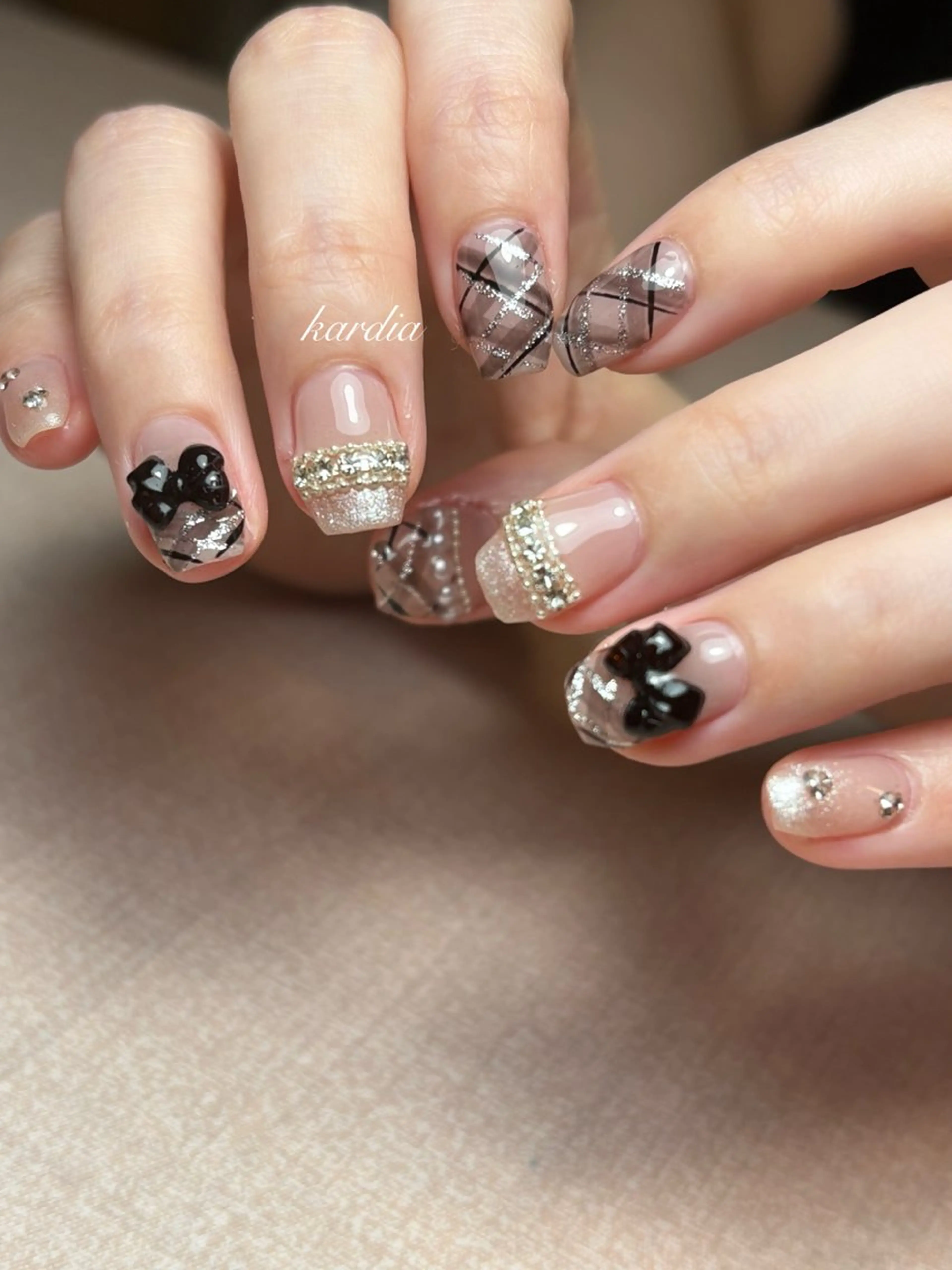 ネイル καρδιά -ｶﾙﾃﾞｨｱ-のネイルデザイン