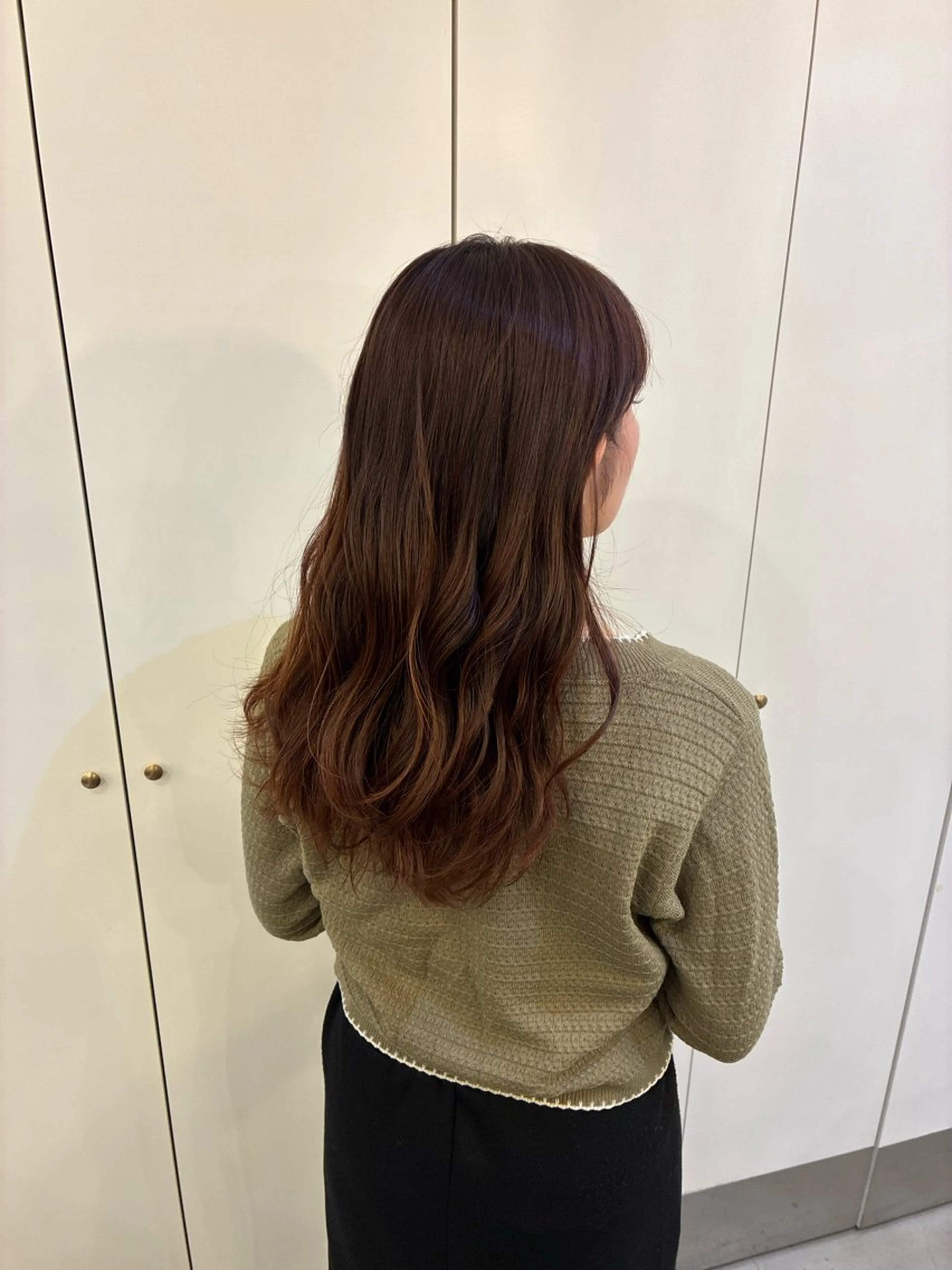 ロング カット 💐レイヤー/ 暖色/りゅーき💐のヘアスタイル