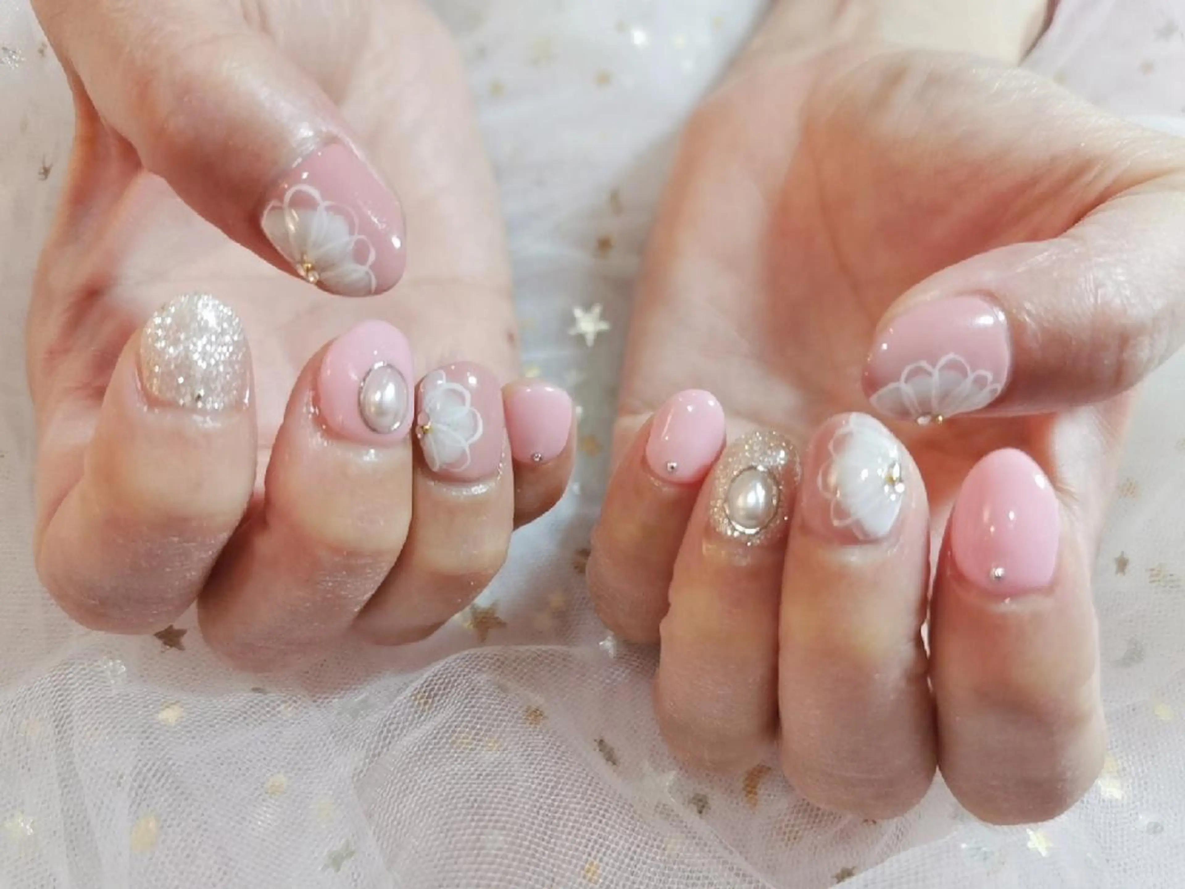 ネイル ハンドネイル 上福岡 らんらんのネイルデザイン