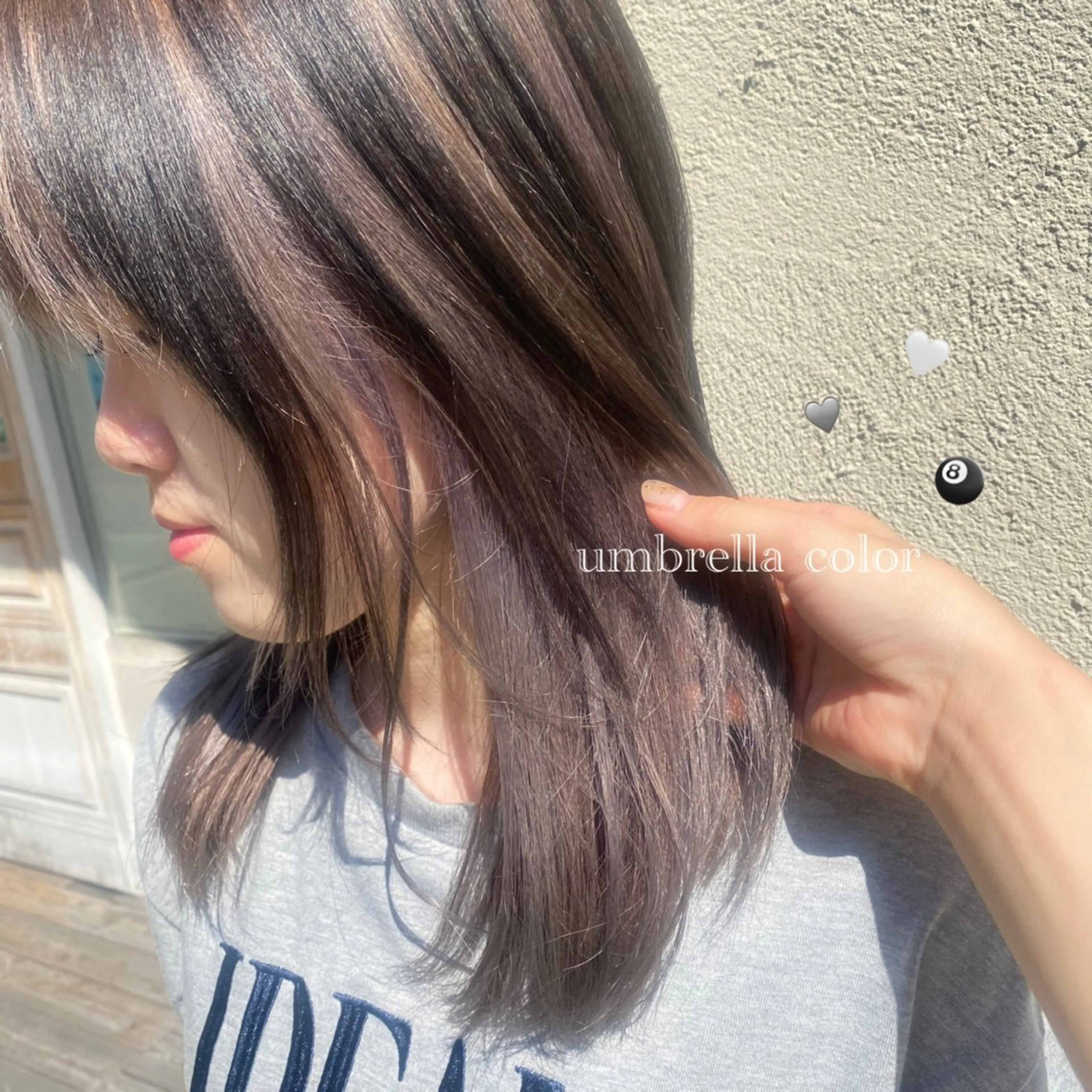 ミディアム カット ヘアカラー トリートメント 🩵Arisa MODE K's🫧のヘアスタイル