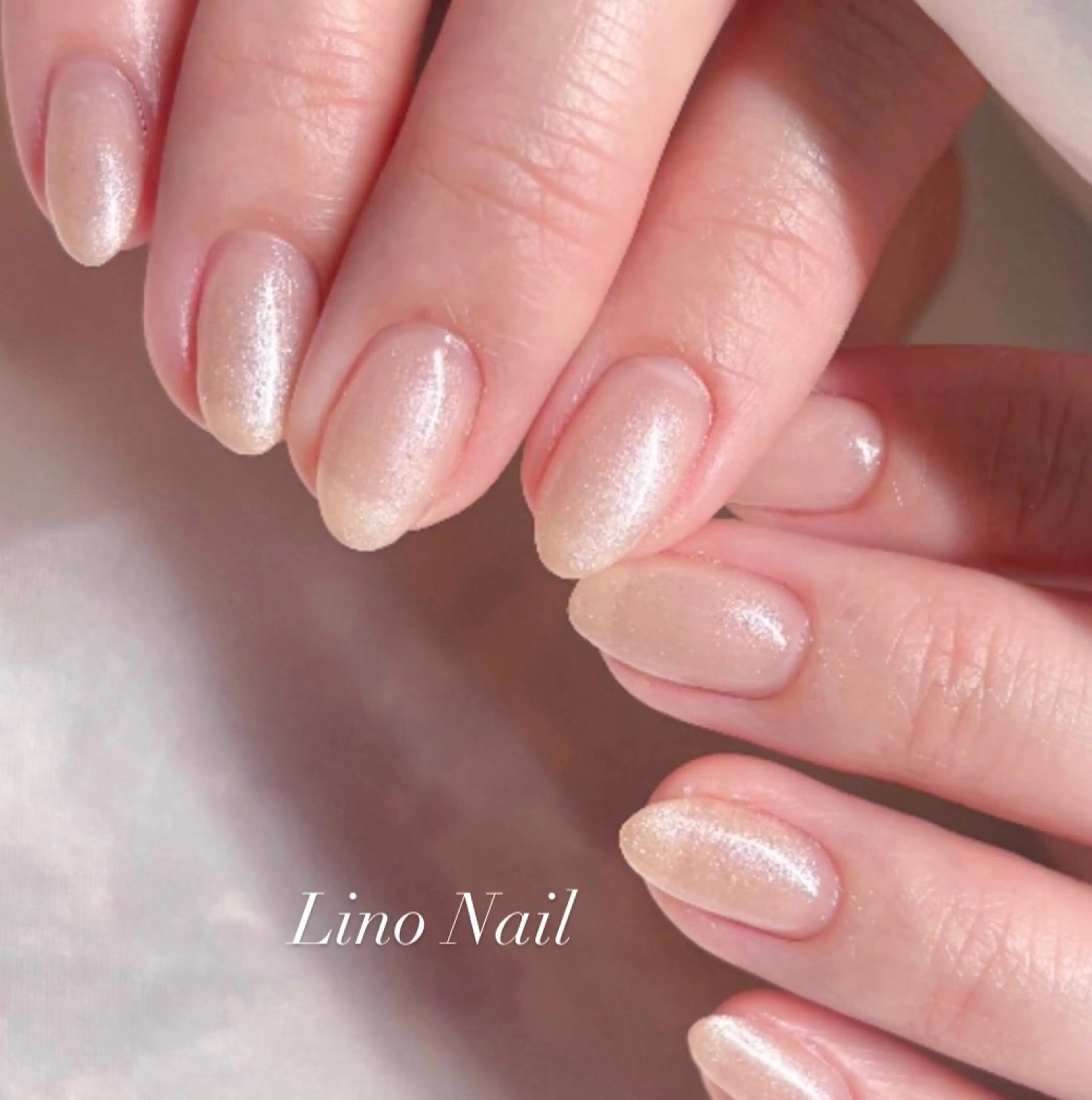 ネイル ラメ(グリッター) ワンカラーネイル ハンドネイル Lino nail所属・Lino nail *Ayakaのネイルデザイン