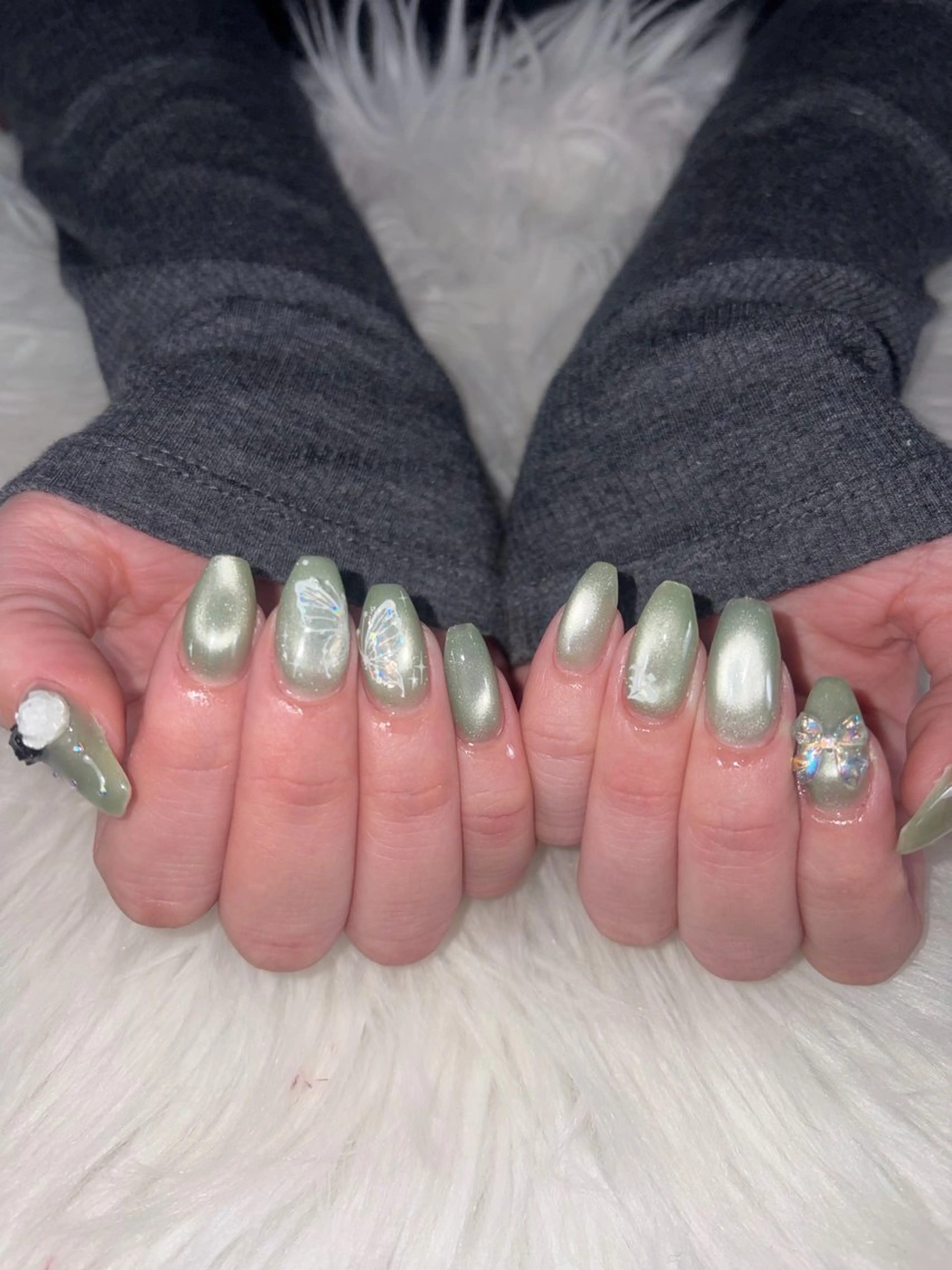 ネイル ハンドネイル 🫧‪Yuri🫧 5月予約受付中✨のネイルデザイン