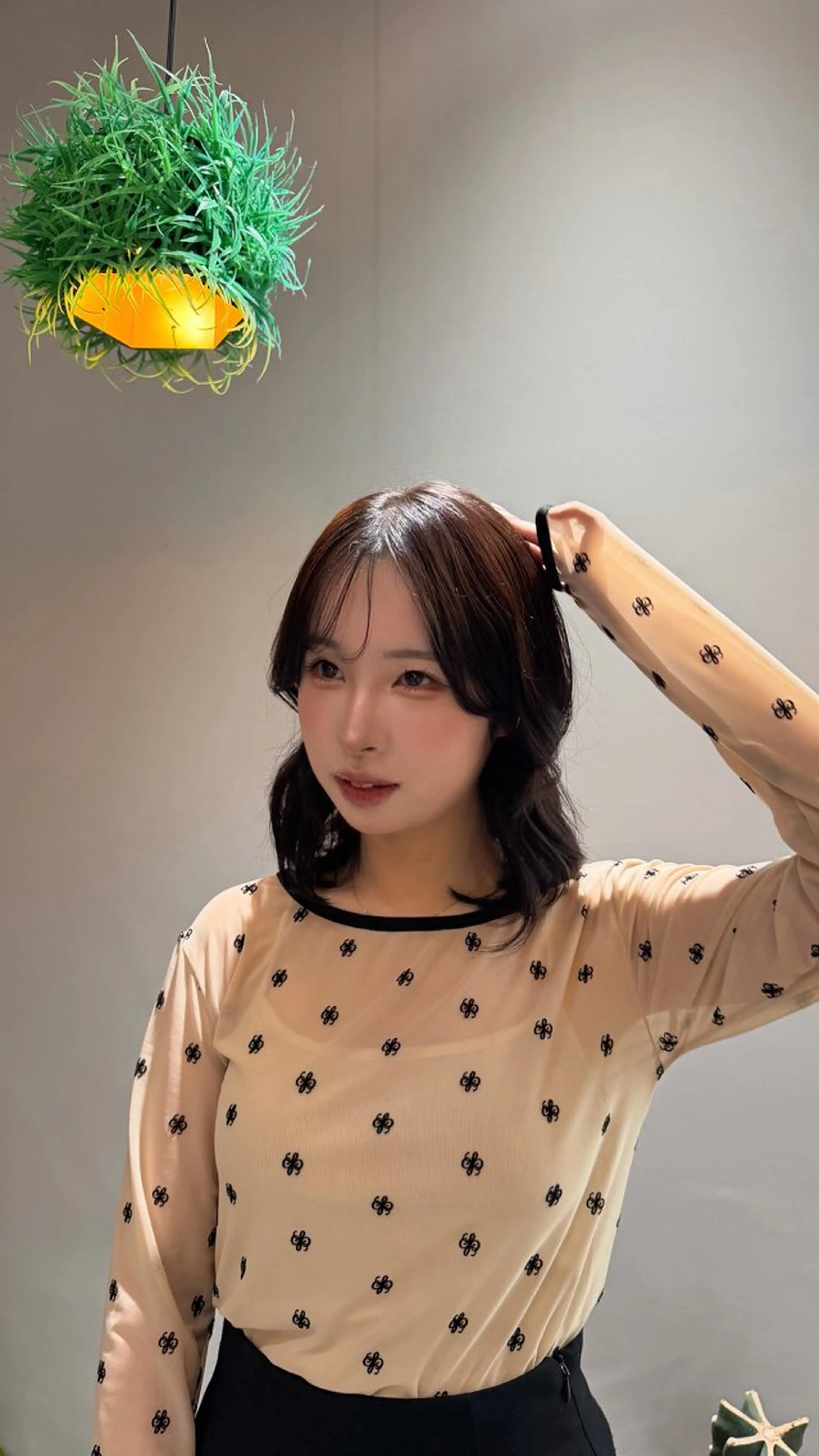 ミディアム カラー ブラウンカラー チョコレートブラウン ヘアカラー トリートメント Glimpseあやね 🎀大濠/髪質改善のヘアスタイル