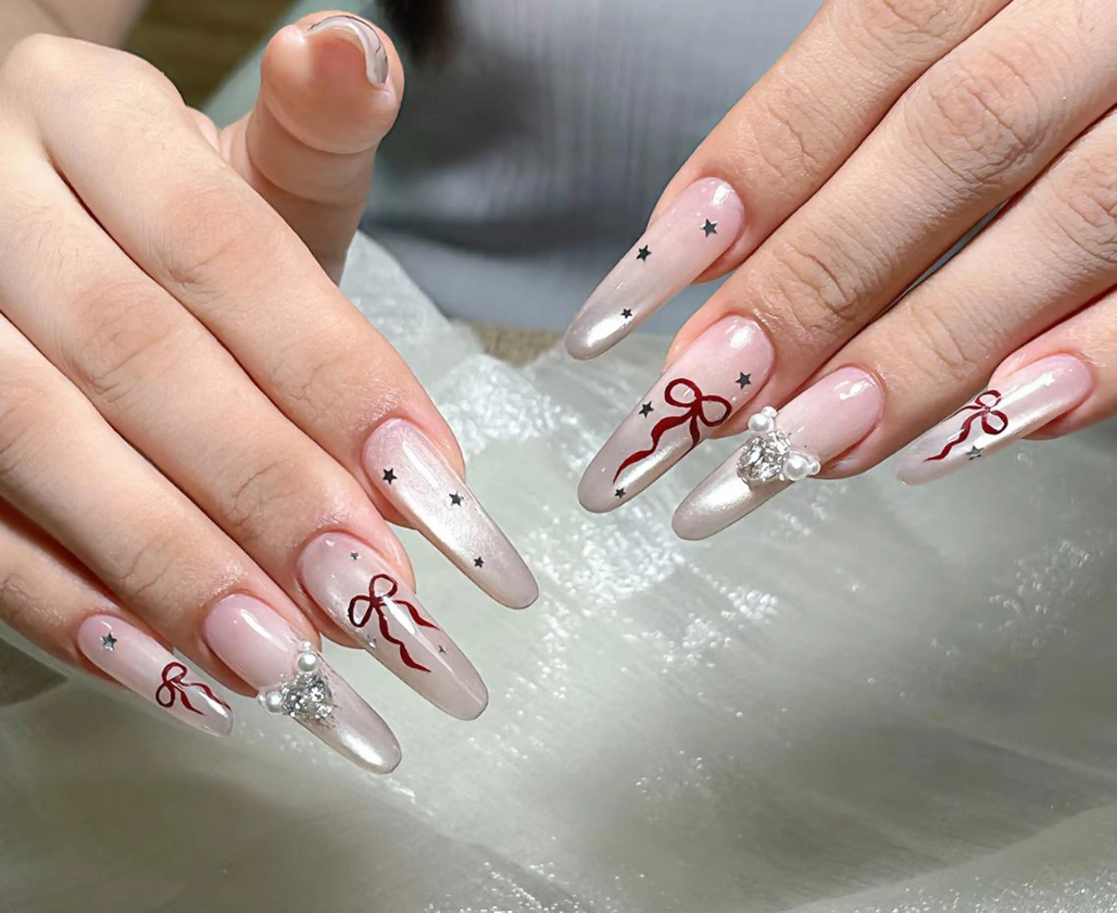 ネイル ハンドネイル ハンドケア 🍑 momo_nailのネイルデザイン