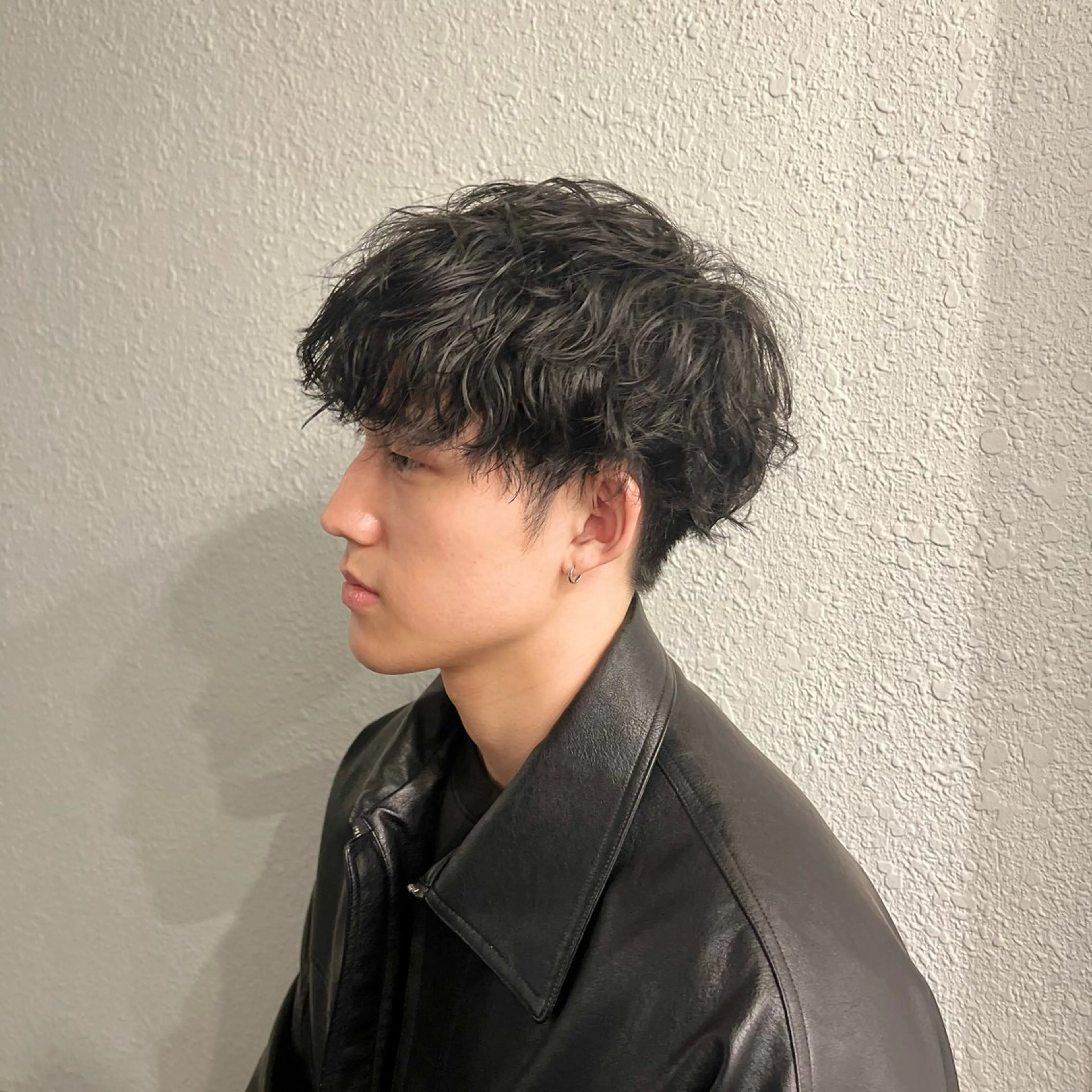 パーマ メンズ メンズパーマ 髪質改善✖️透明感/ レイヤー/はるなのヘアスタイル