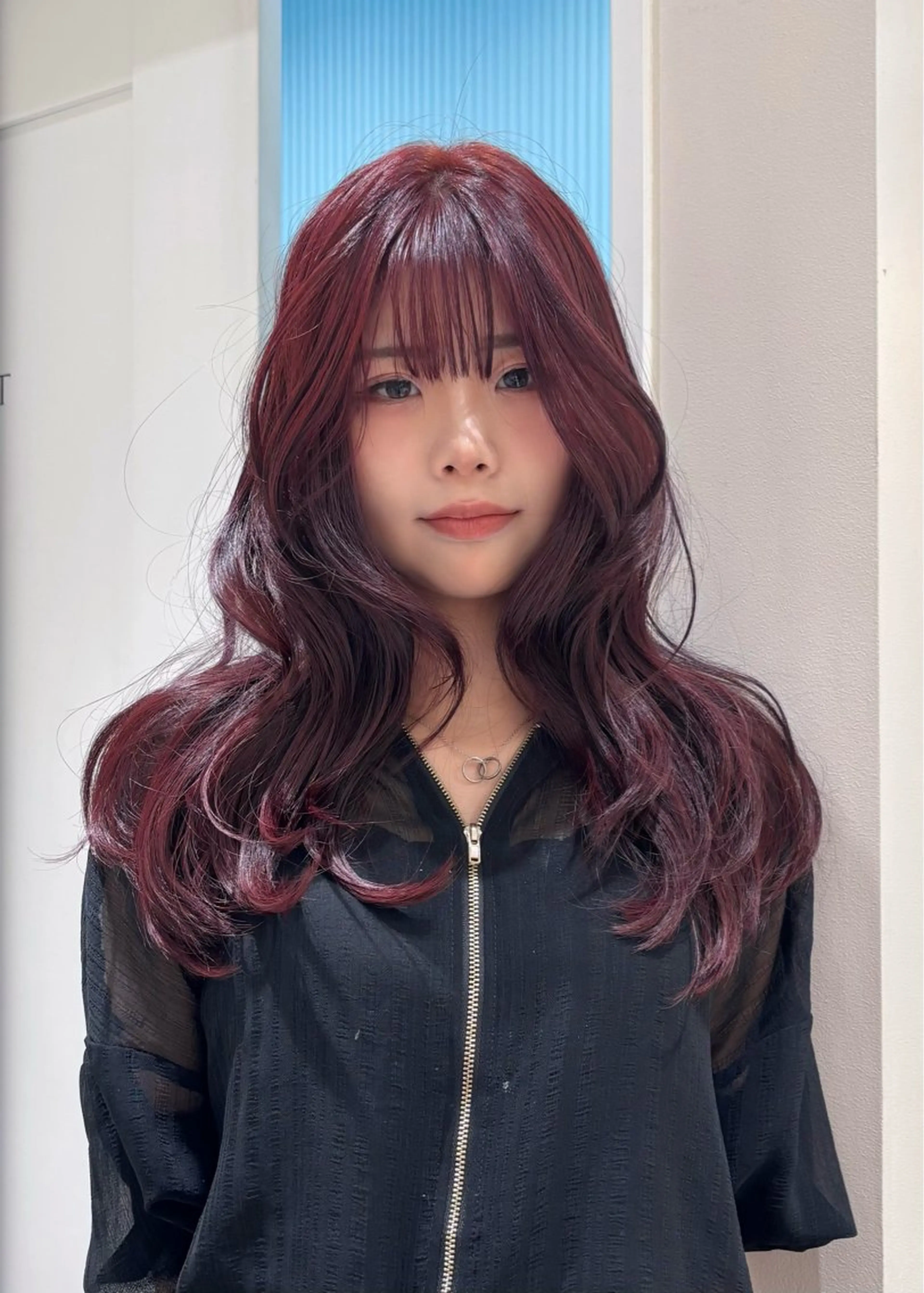 ロング カラー ヘアカラー ヘアセット ハイトーンカラー🫧 🥣KYOKAのヘアスタイル