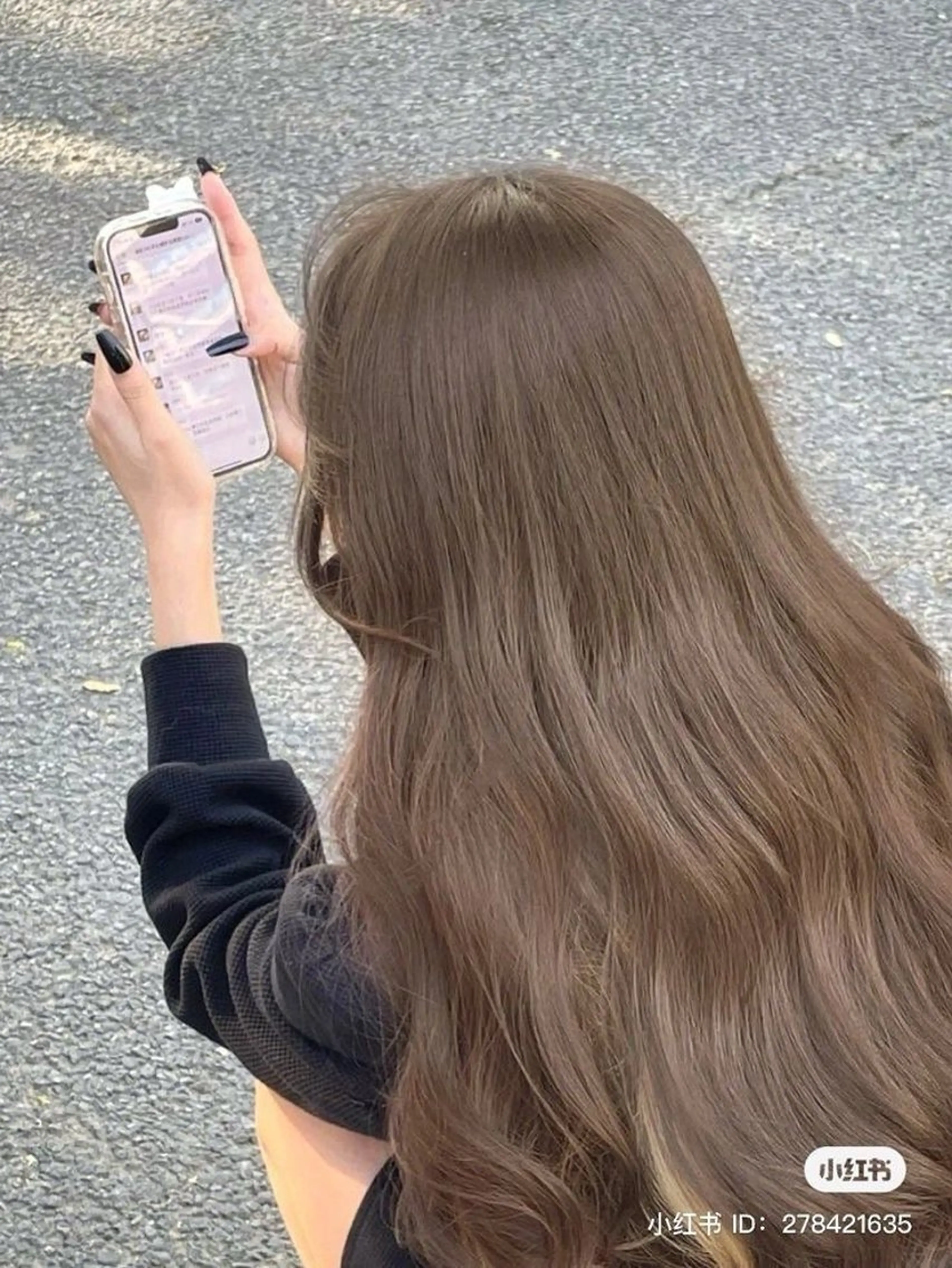 ロング カラー ヘアアレンジ ヘアカラー トリートメント ヘアセット 透明感💕今っぽ似合 わせ𝐍𝐨. 𝟏のヘアスタイル