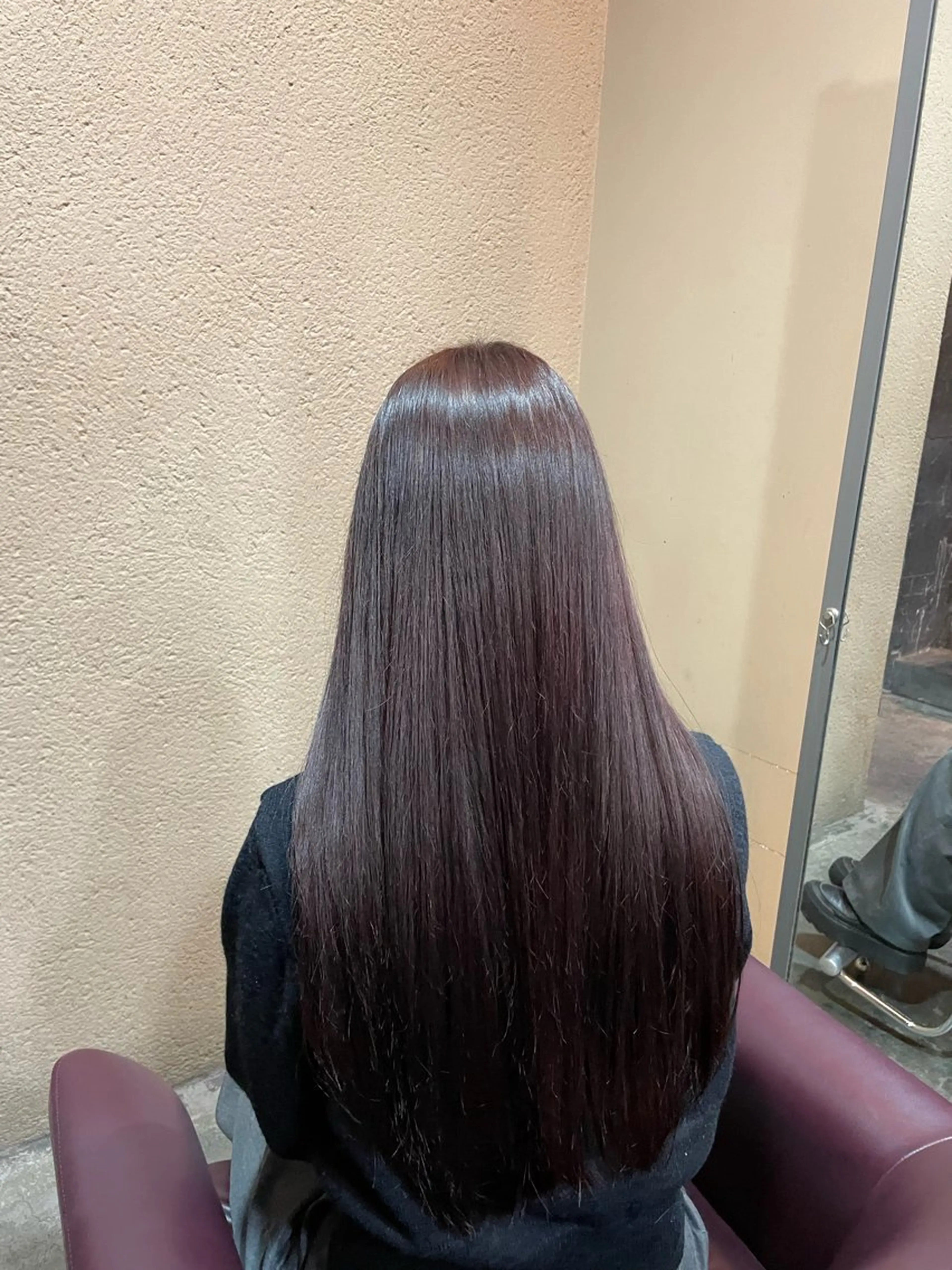 ロング カラー ブリーチ ブラウンカラー レッドカラー レッドブラウン SARAJU仁川 _aya🌼のヘアスタイル