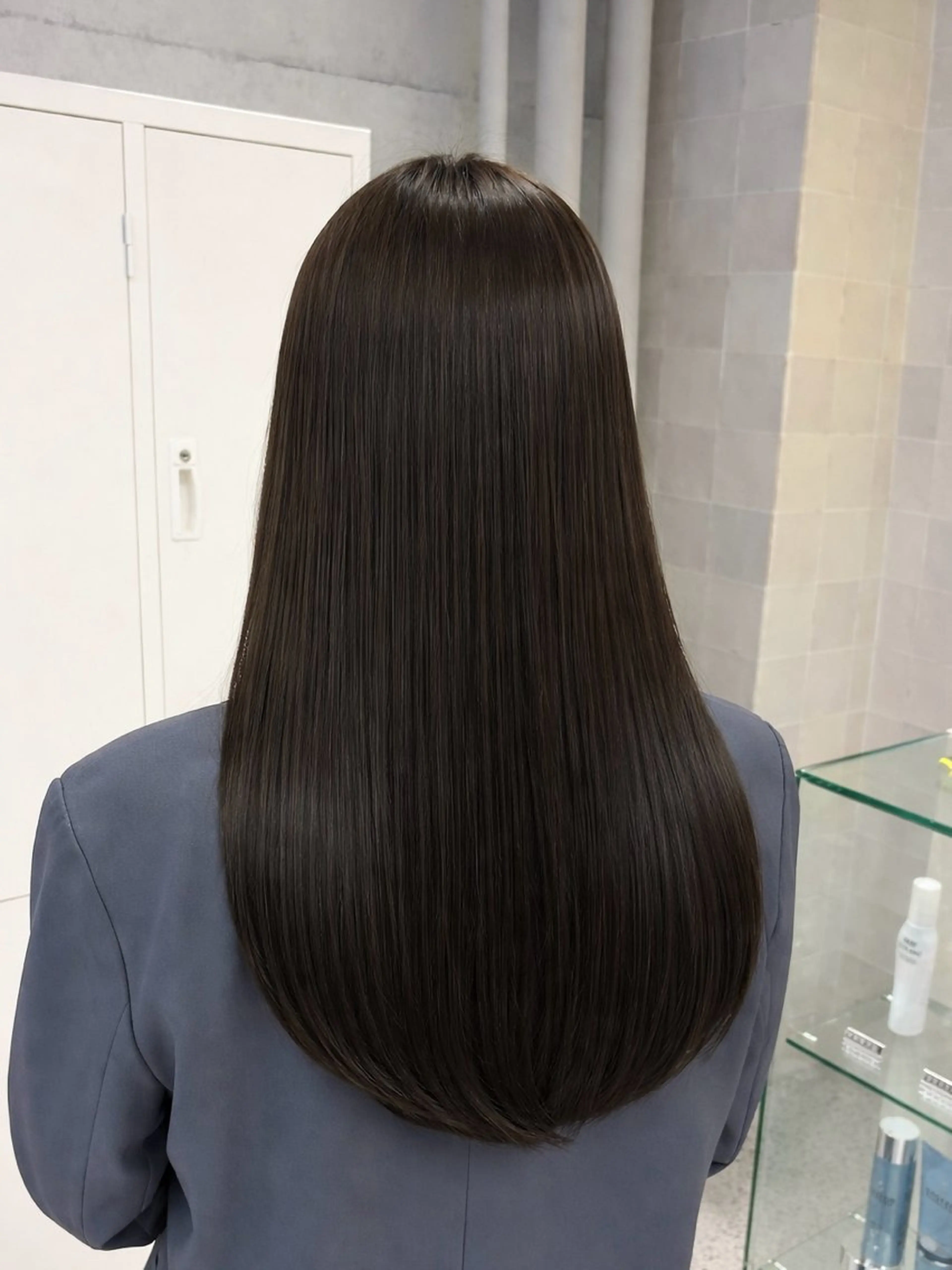 ロング カット ヘアカラー トリートメント 透明感カラー/髪質 改善🎀suzukaのヘアスタイル