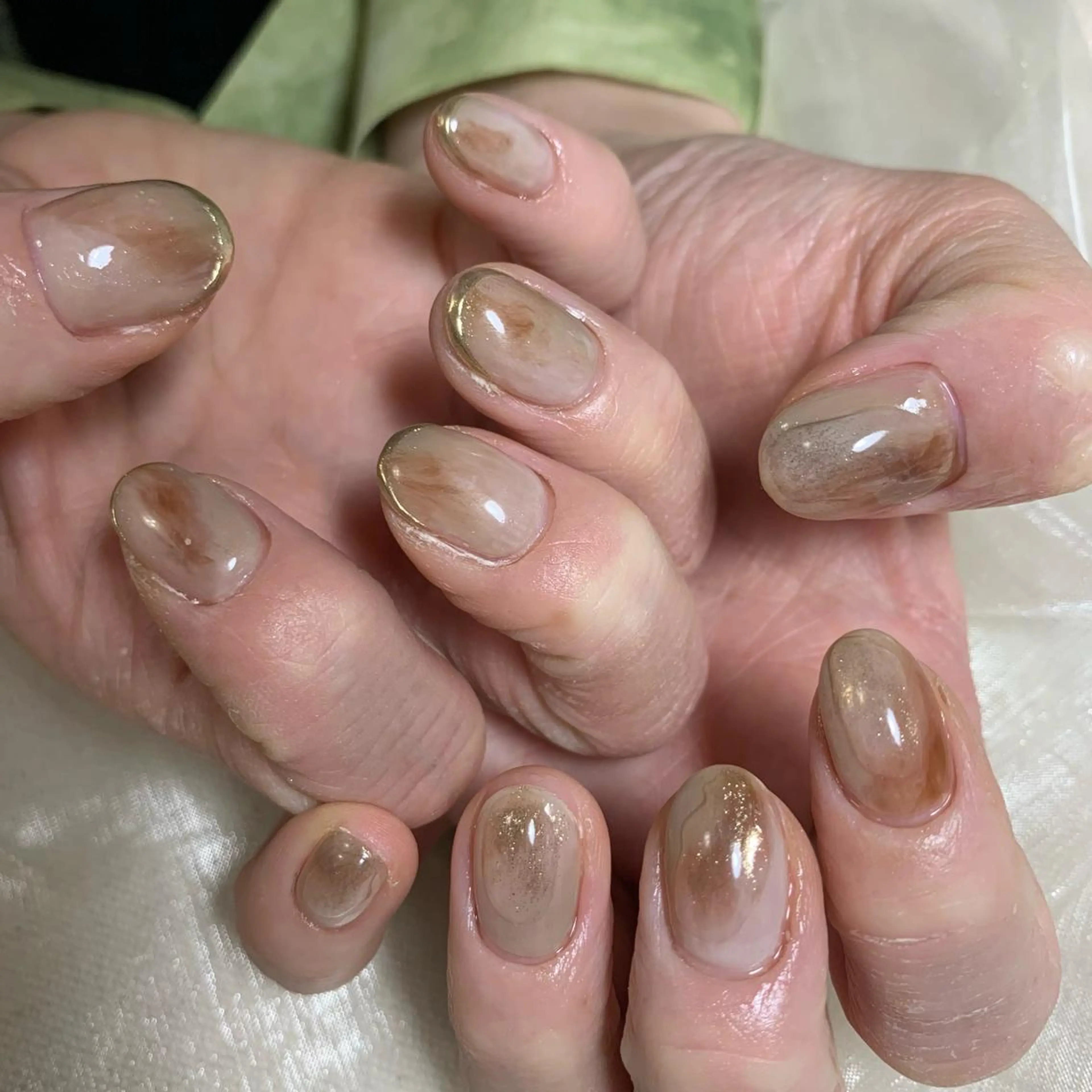 ネイル ハンドネイル 里見 麗のネイルデザイン
