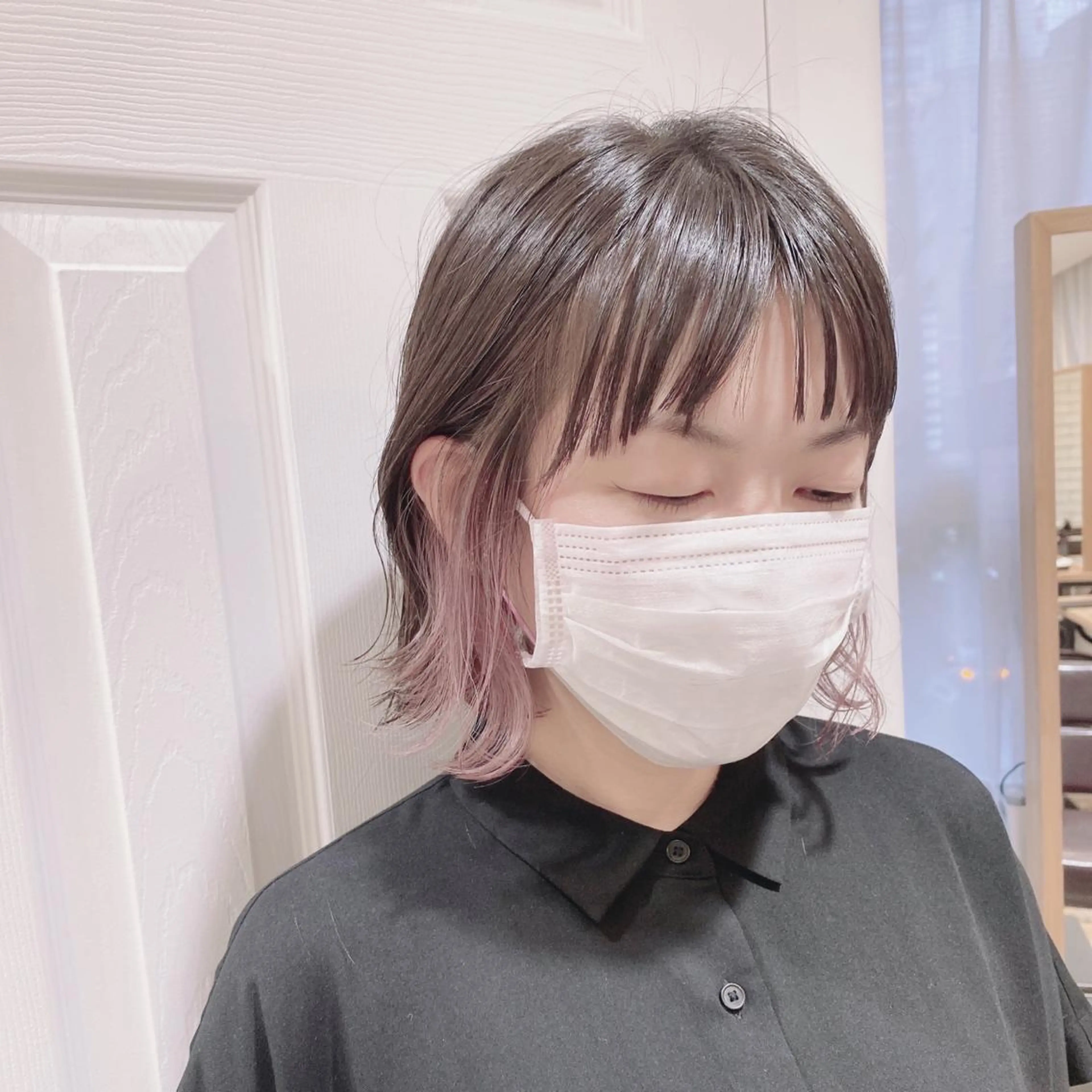 ミディアム パーソナルカラー lapiax阿部のヘアスタイル