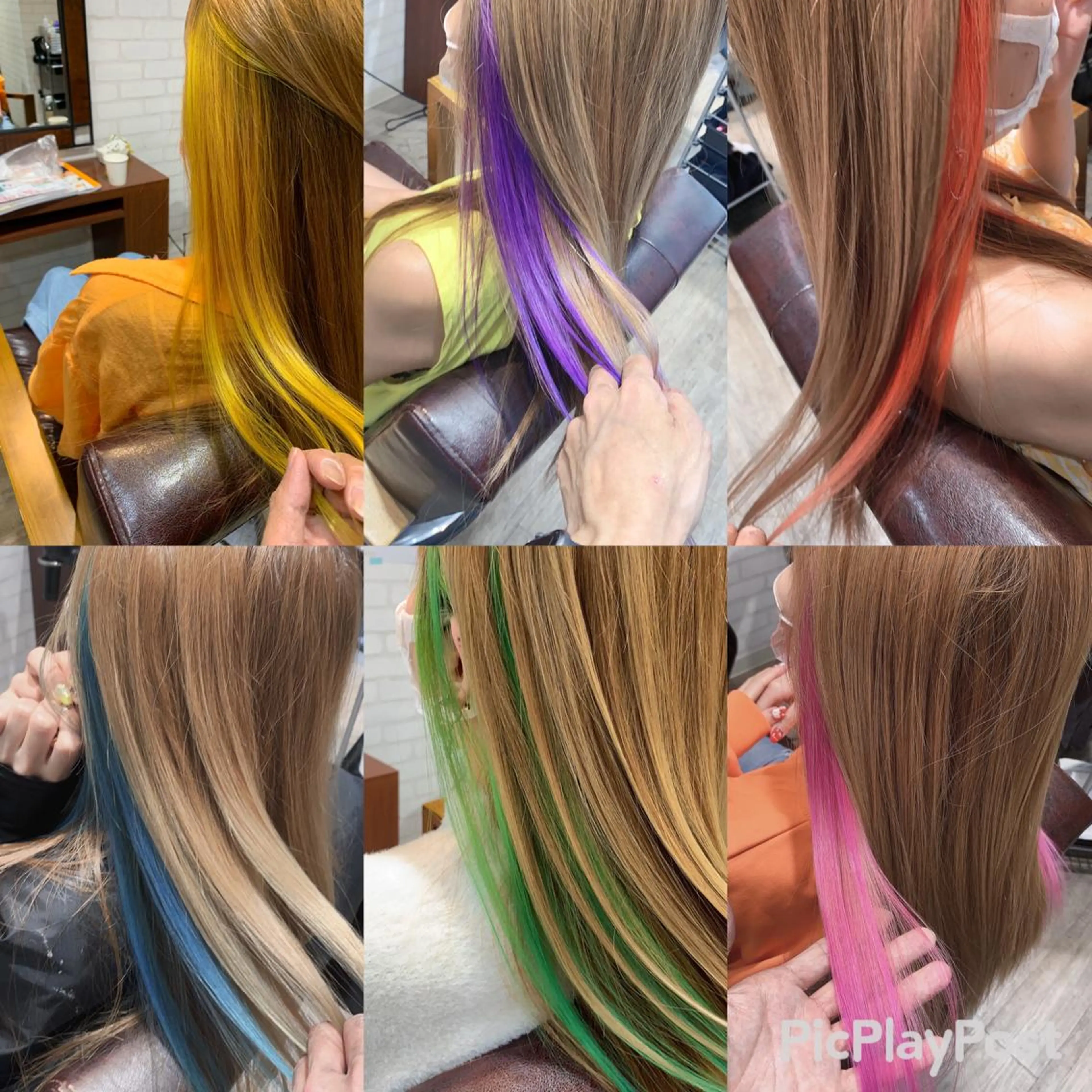 【全員使えます】カット+インナーカラー+3ステップトリートメントの写真