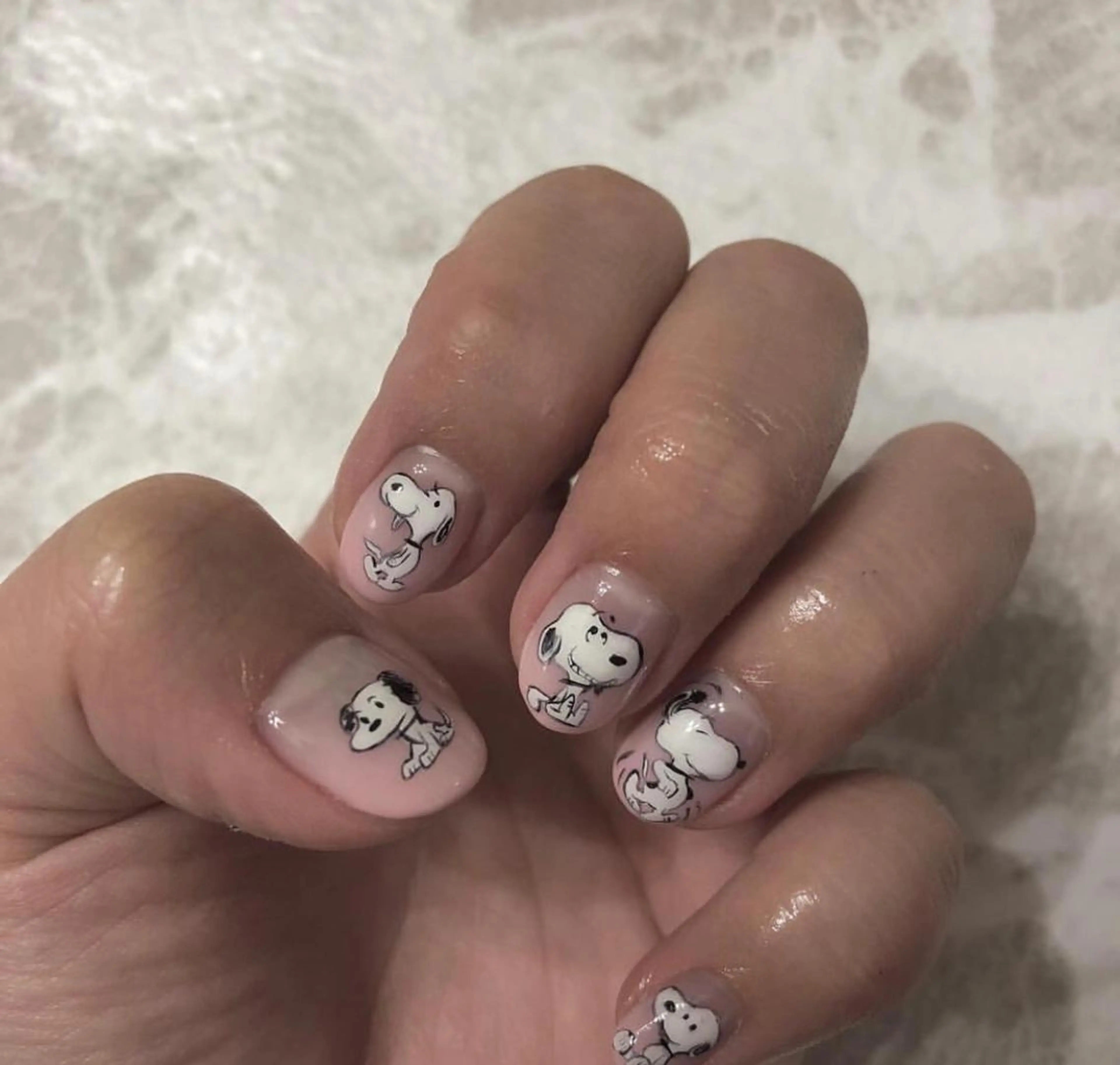 ネイル パラあり！フィルイン 美フォルムのネイルデザイン