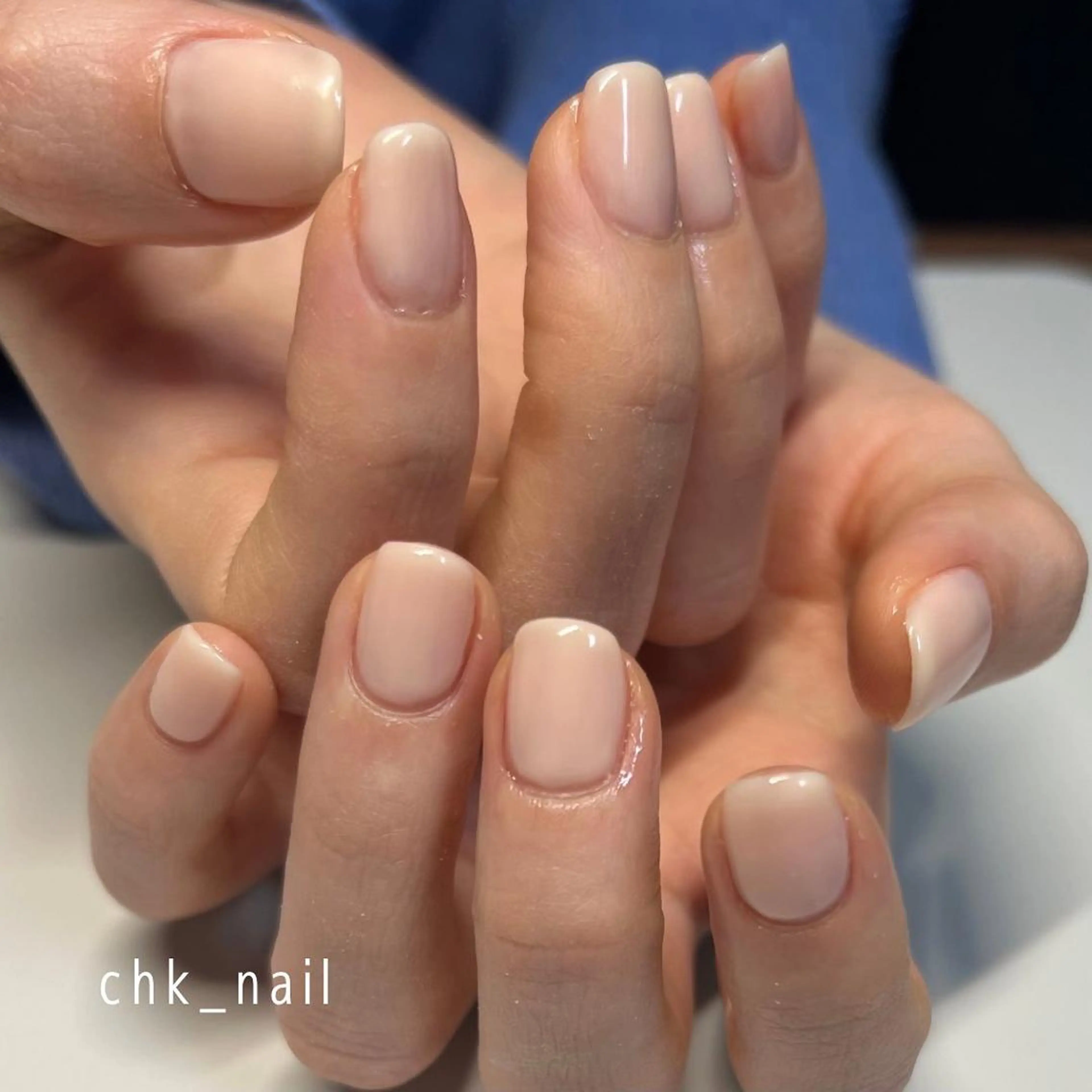 ネイル ワンカラーネイル takahashi chikaのネイルデザイン