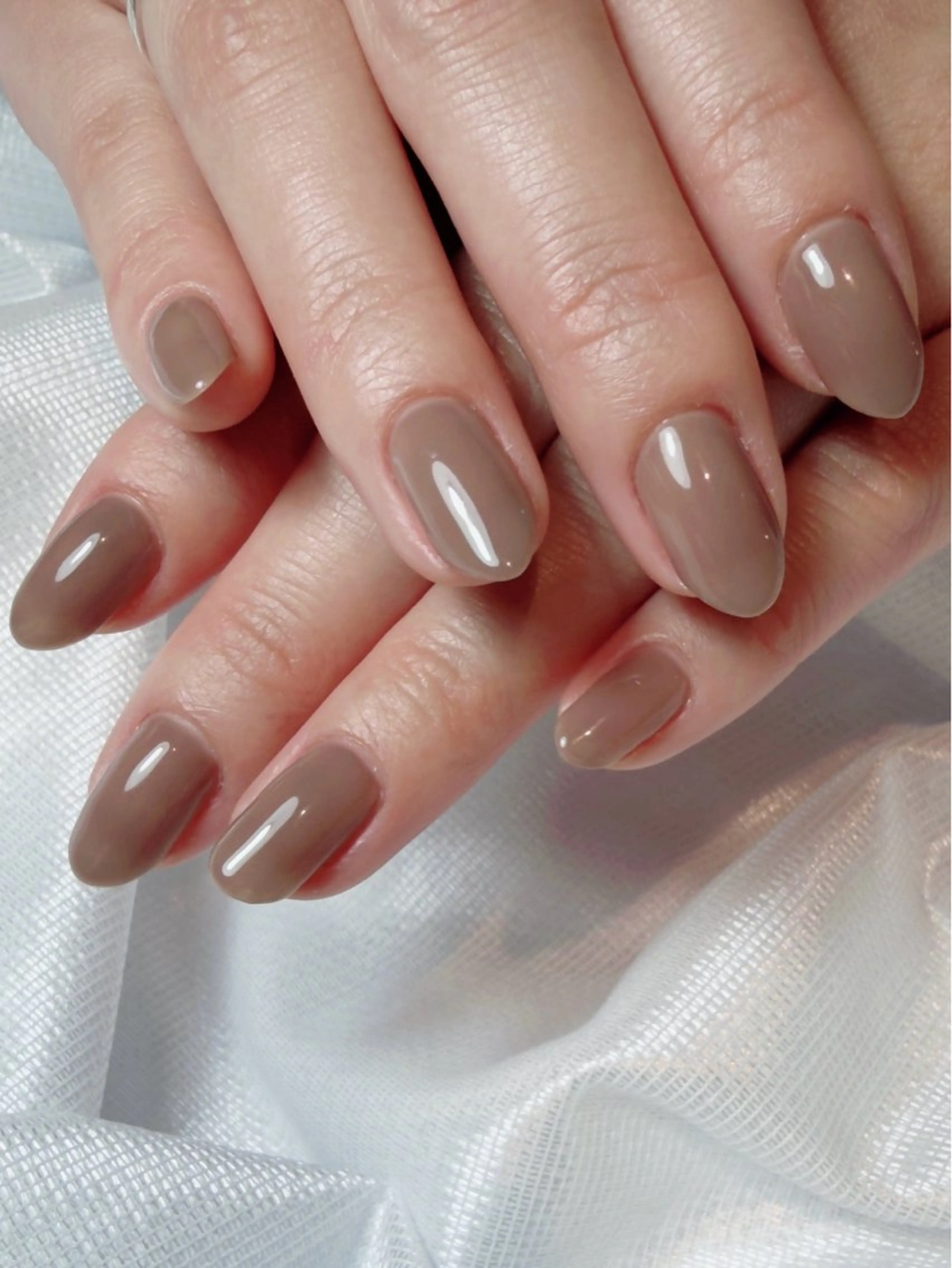 ネイル ブラウン 【パラジェル専門店】 Ayakaのネイルデザイン