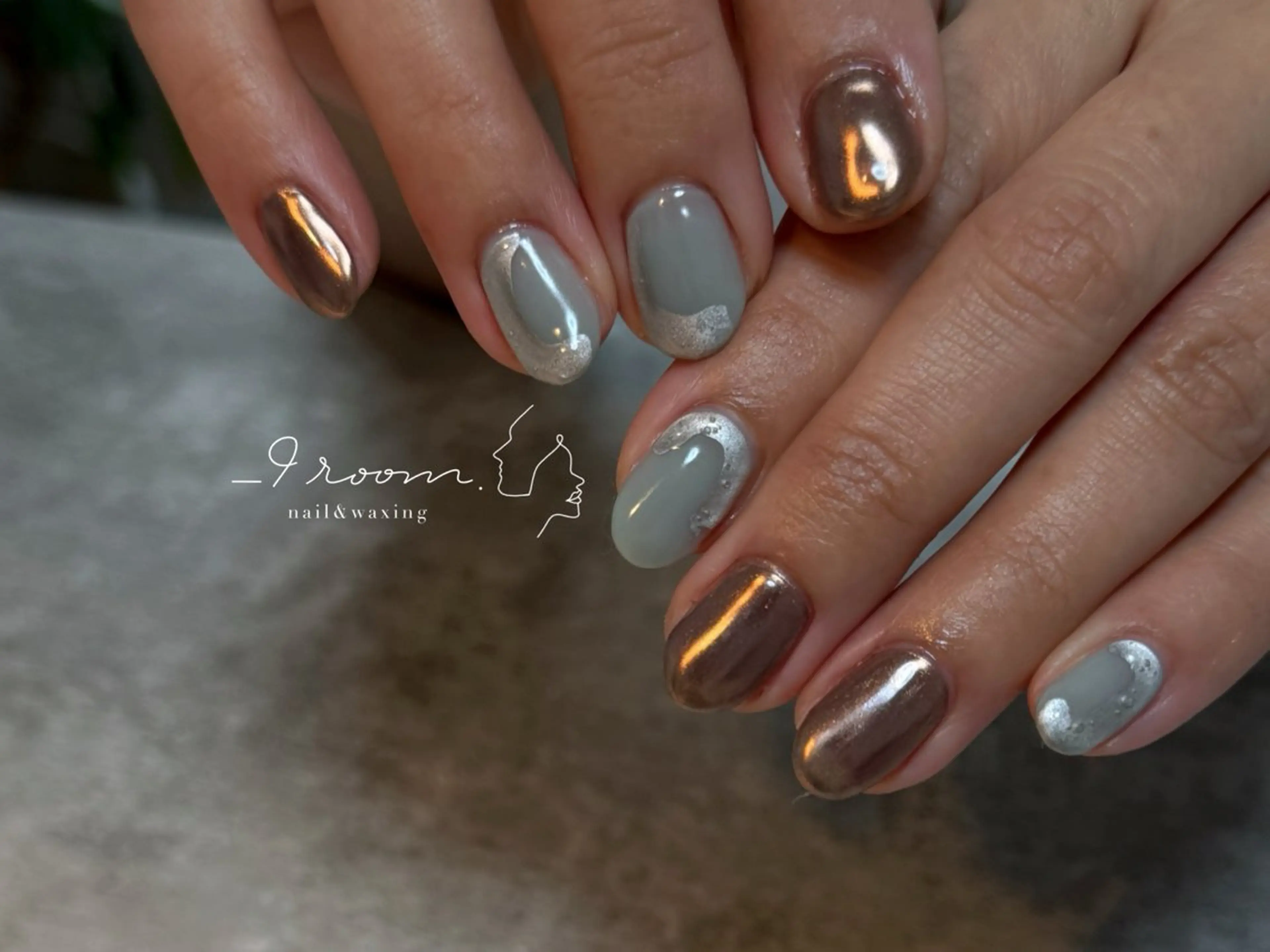 ネイル ハンドネイル _9 room. Yoshimiのネイルデザイン