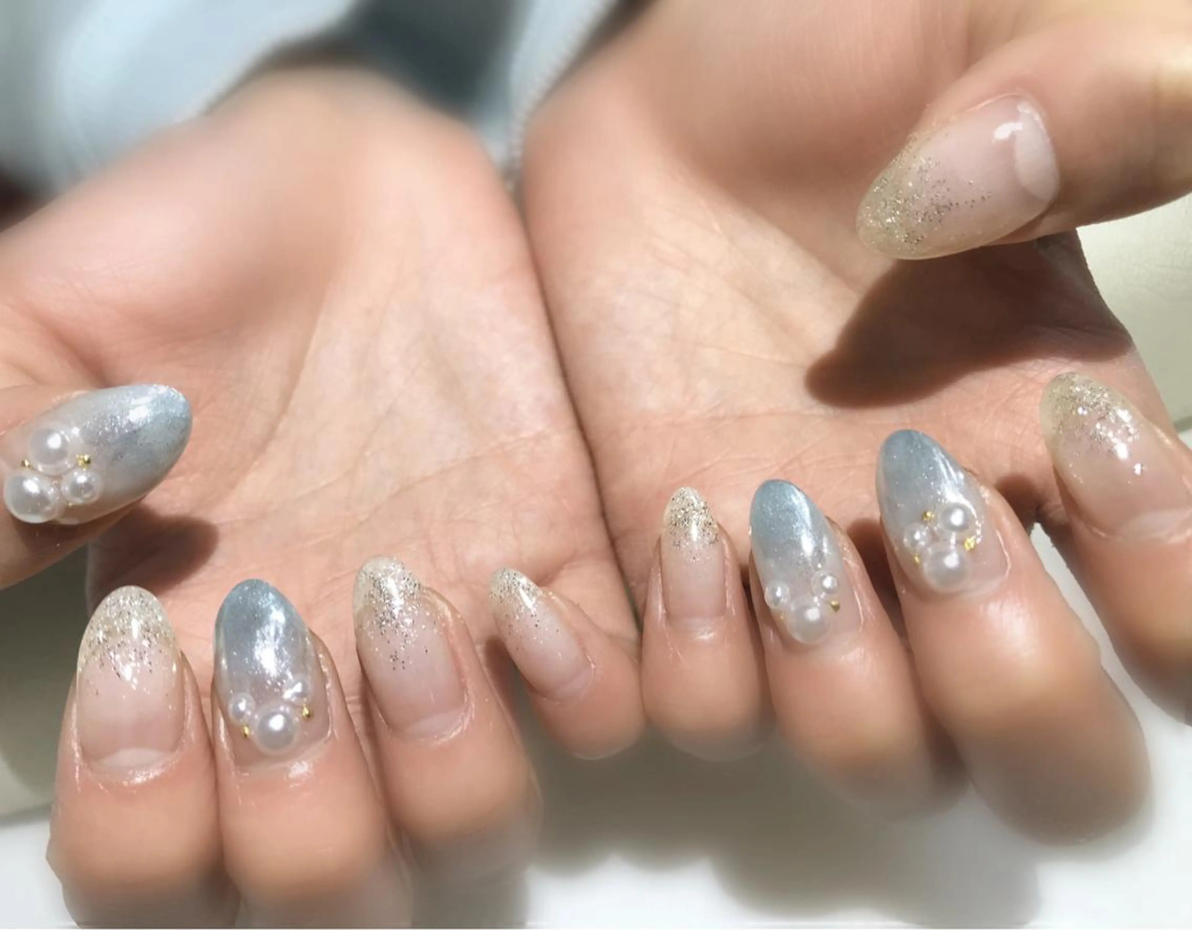 ネイル フットネイル シンプルネイル 春ネイル 夏ネイル ホワイト nail fufla ♡yamane♡のネイルデザイン