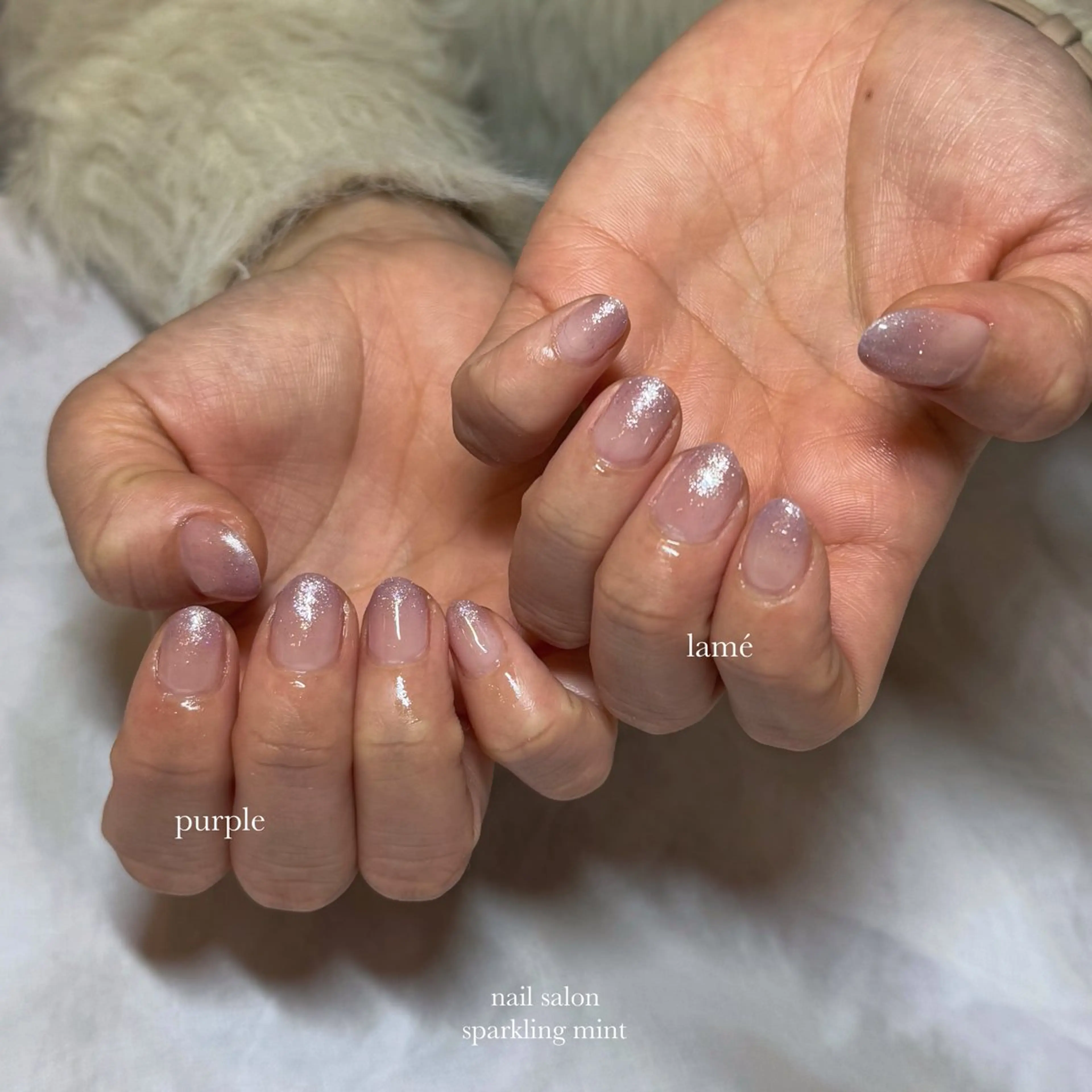 ネイル ラメ(グリッター) ラメグラデーション natsuki 🎀💎モデル様募集のネイルデザイン