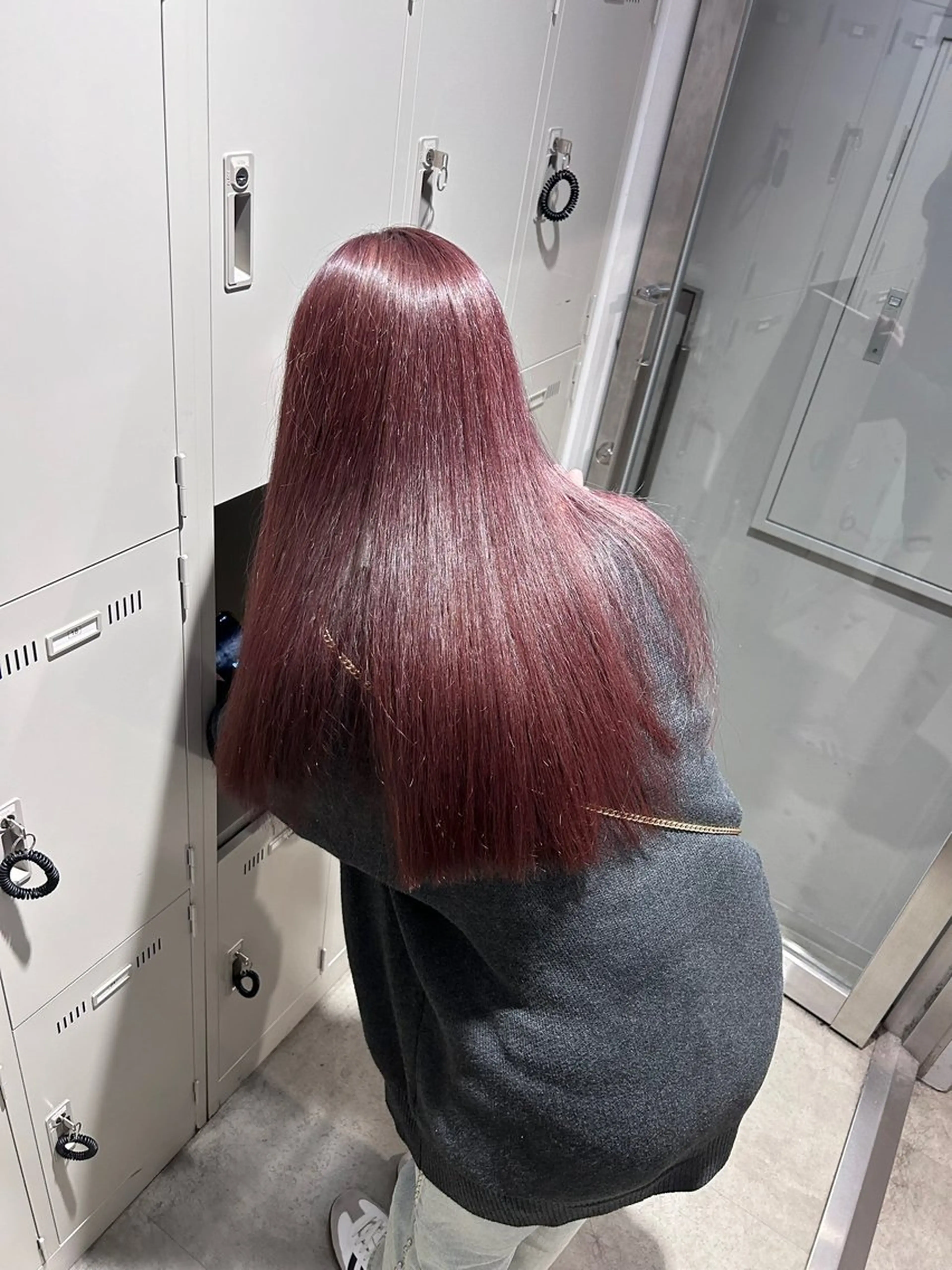 カラー ヘアカラー トリートメント 透明感ベージュ🤎 ナチュラルレイヤーのヘアスタイル