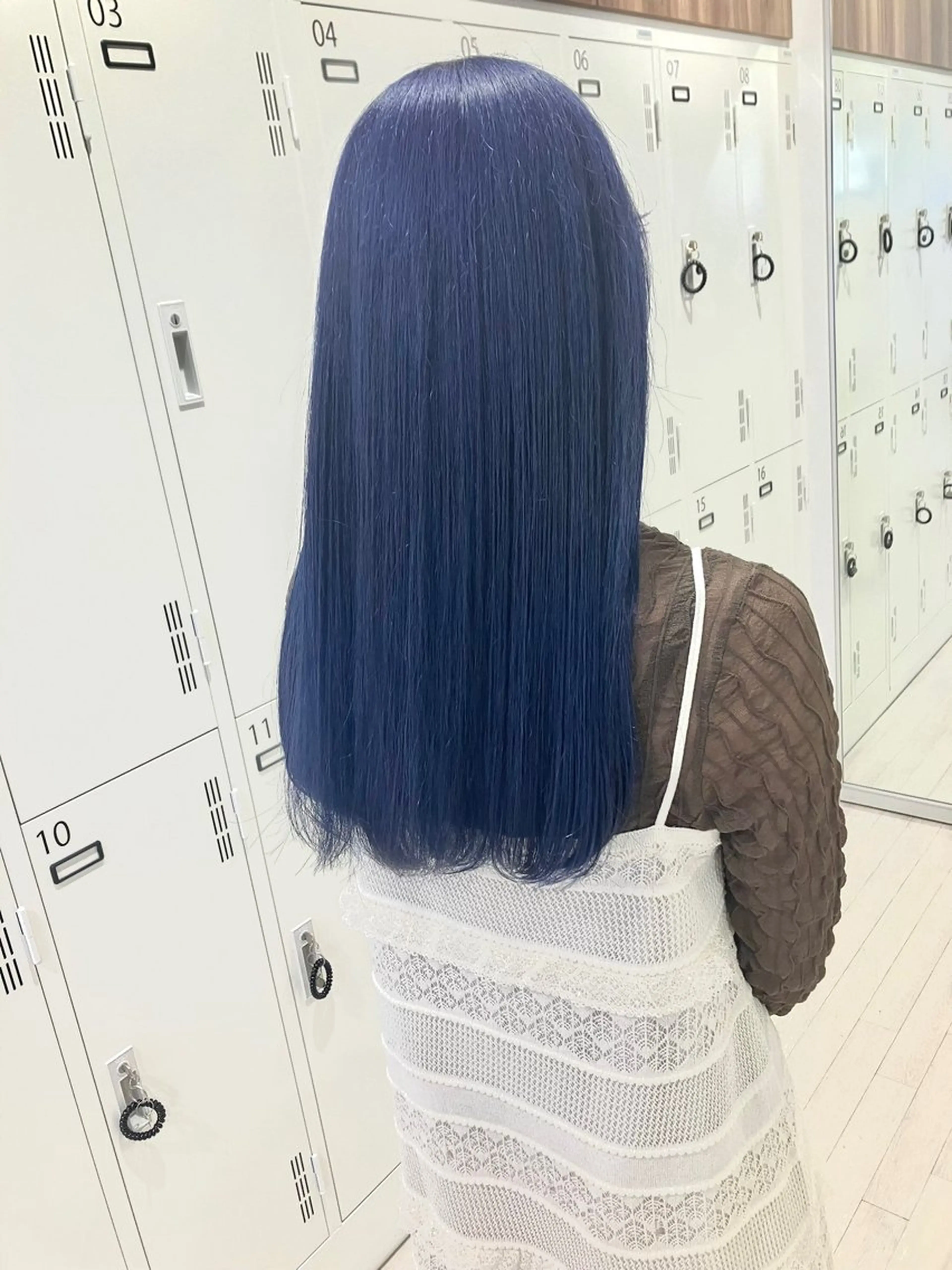 ロング カラー ヘアカラー 雅/ダブルカラー/ 白髪ぼかしハイライトのヘアスタイル