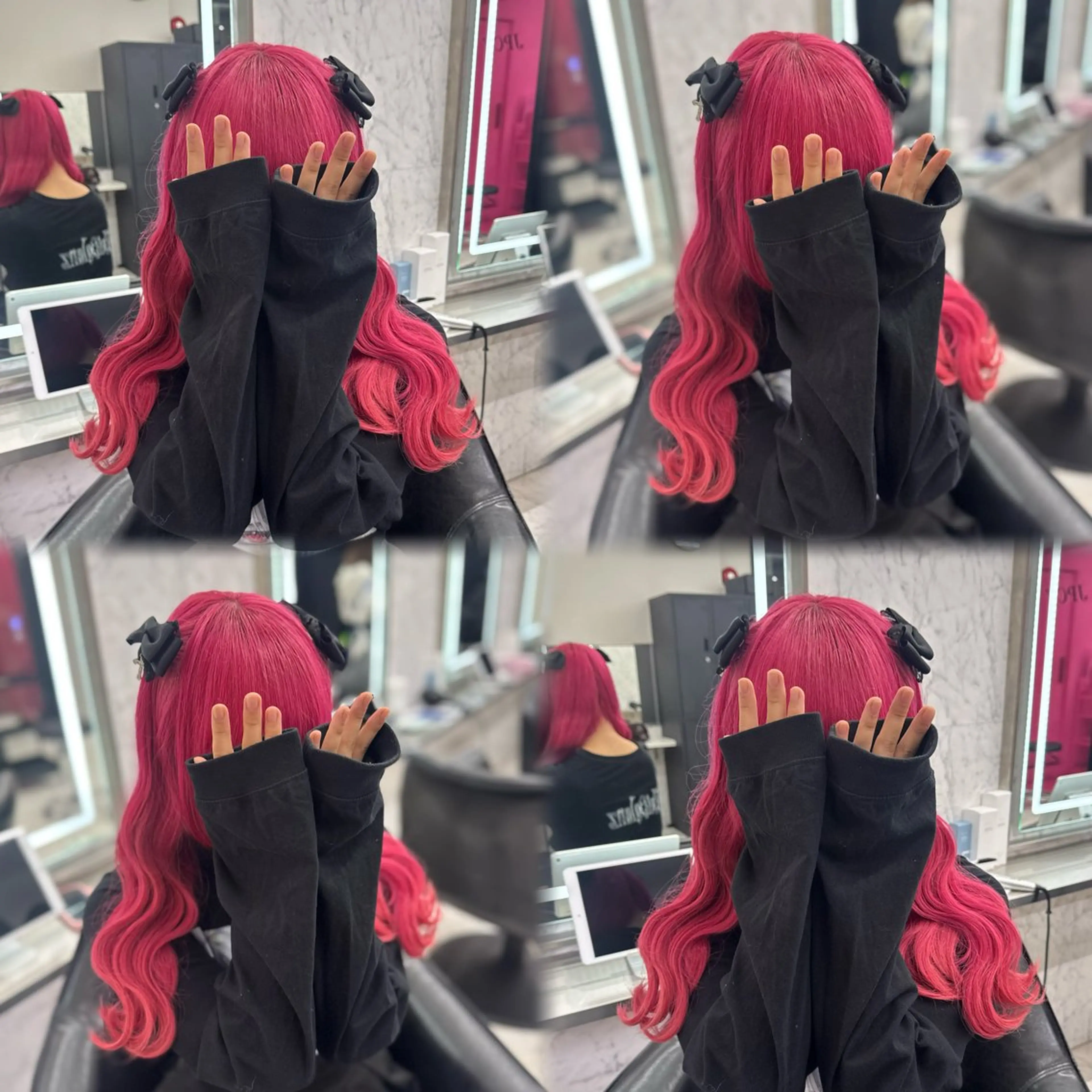 ロング ヘアアレンジ ヘアセット JPCY MIRIYAのヘアスタイル