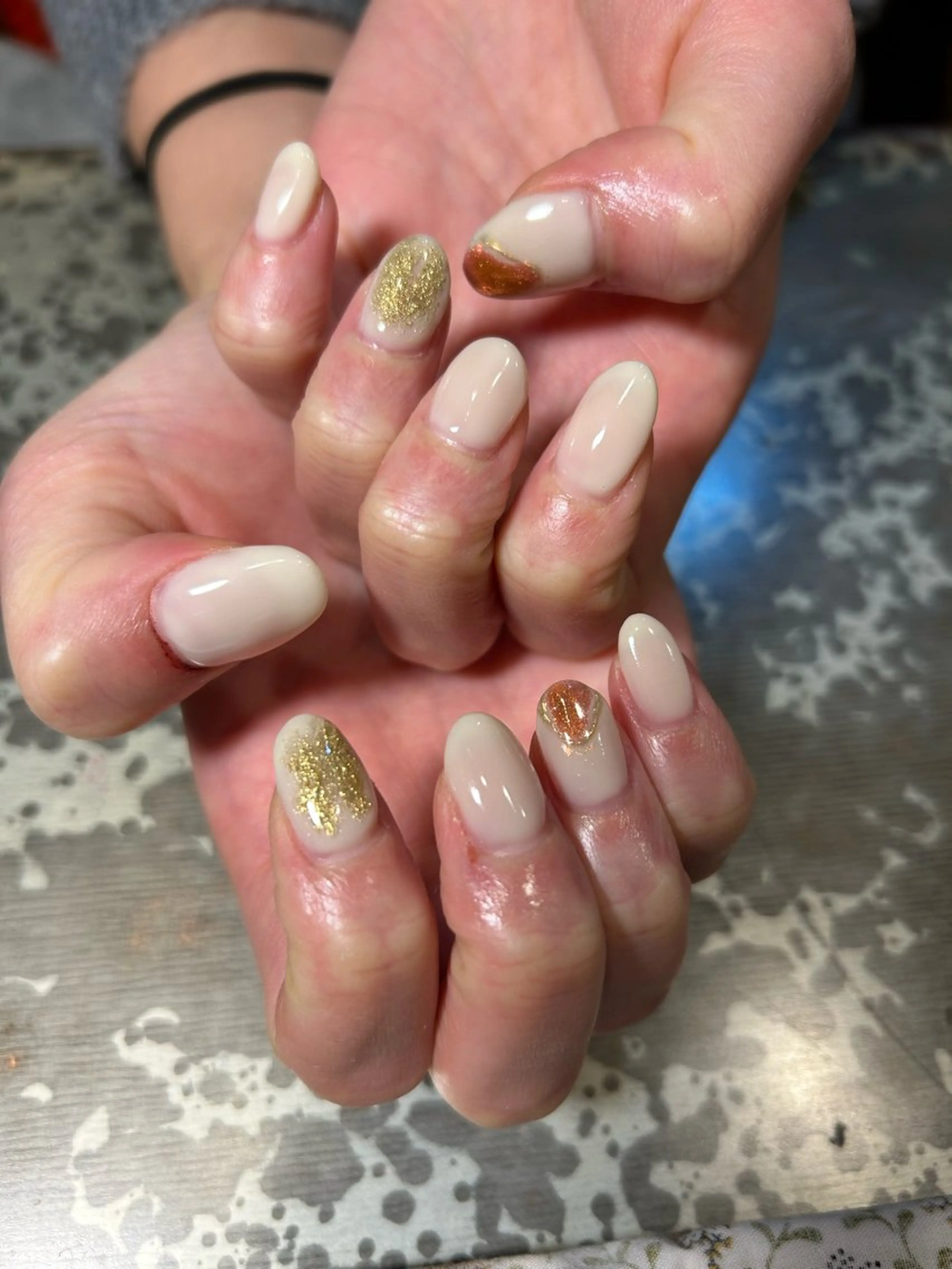 ネイル アートネイル マグネットネイル ニュアンスネイル ハンドネイル ハンドケア ＊ misa ＊のネイルデザイン