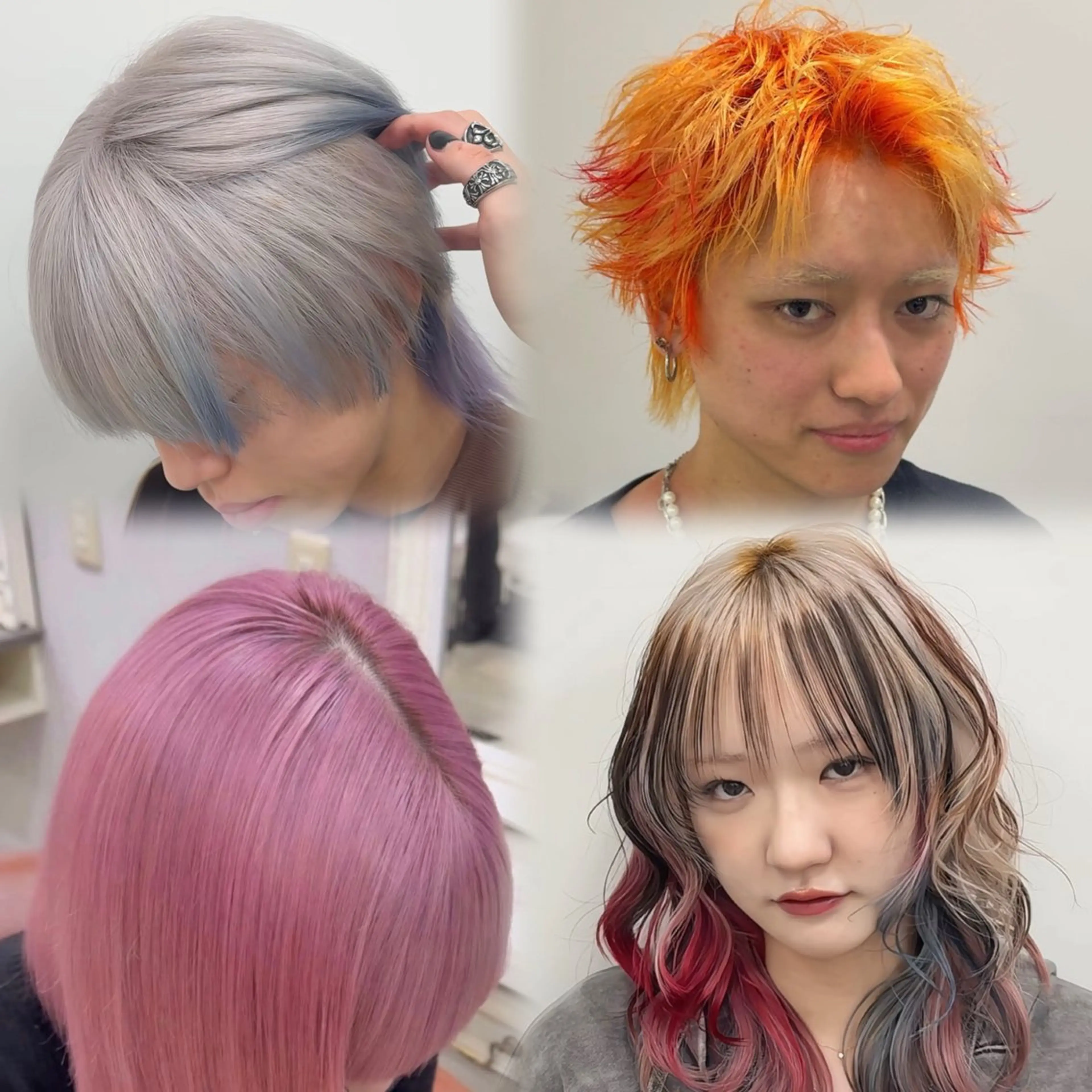 【NEWOPEN】カット＋2ブリーチカラー💫の写真