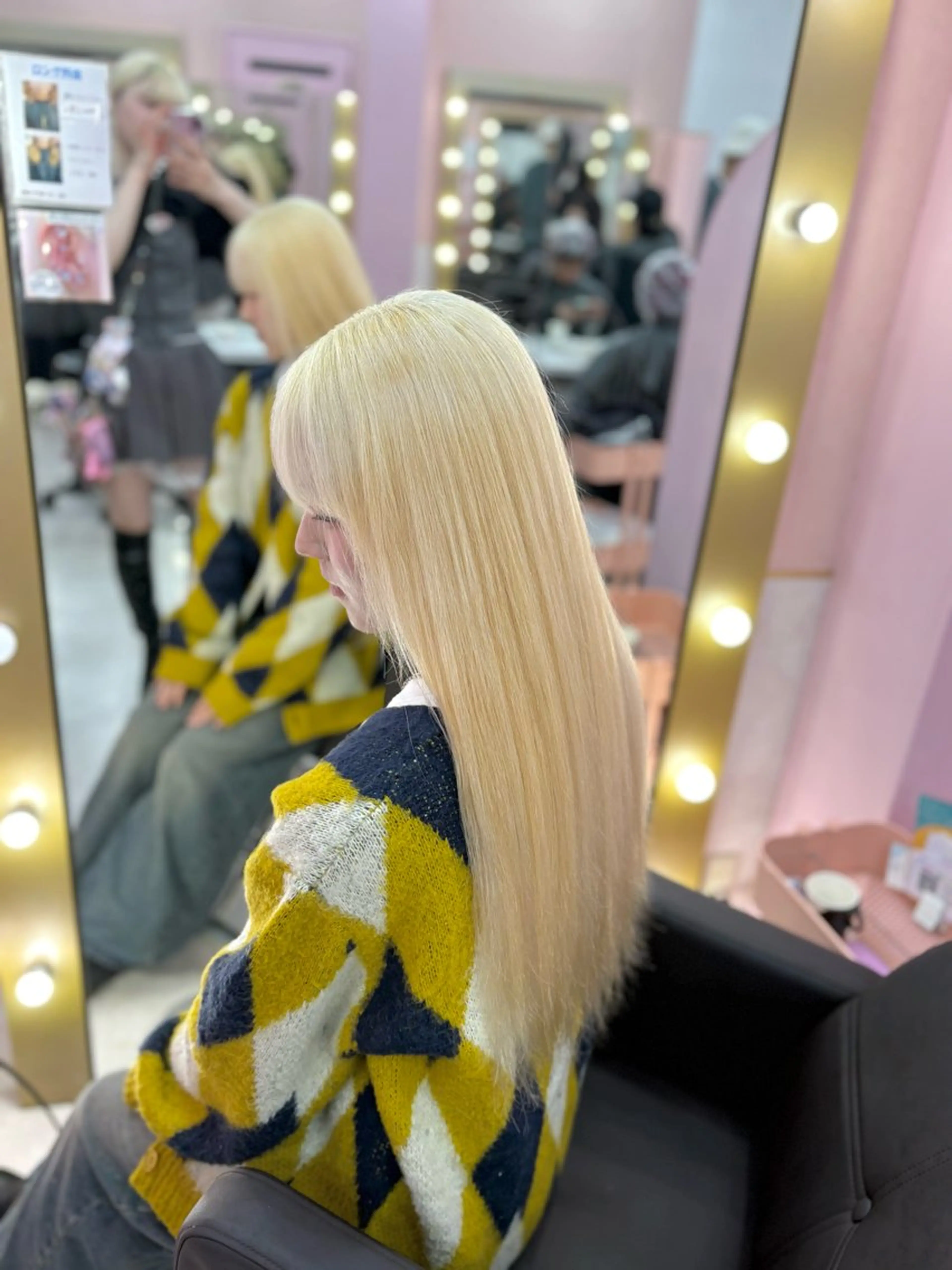 ロング カラー 甘ふわgirly🎀 ハイトーン🤍Ramのヘアスタイル